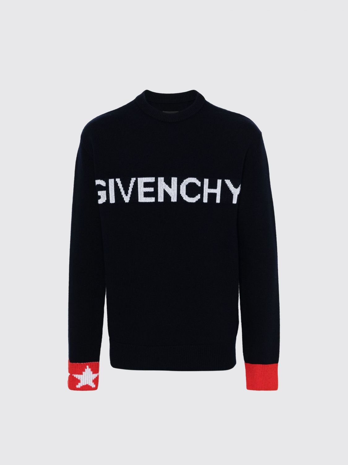 image of Givenchy Sweater Men Navy (Size XL)