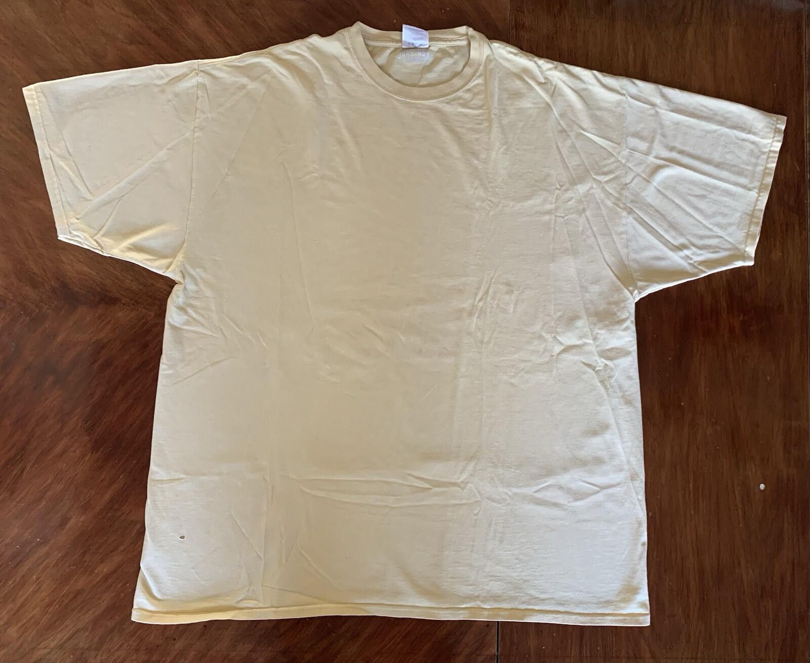 Unknown London Men’s Joes USA Athletic 3XLT Yellow Cotton T-Shirt Size US XXL / EU 58 / 5 - 1 Thumbnail