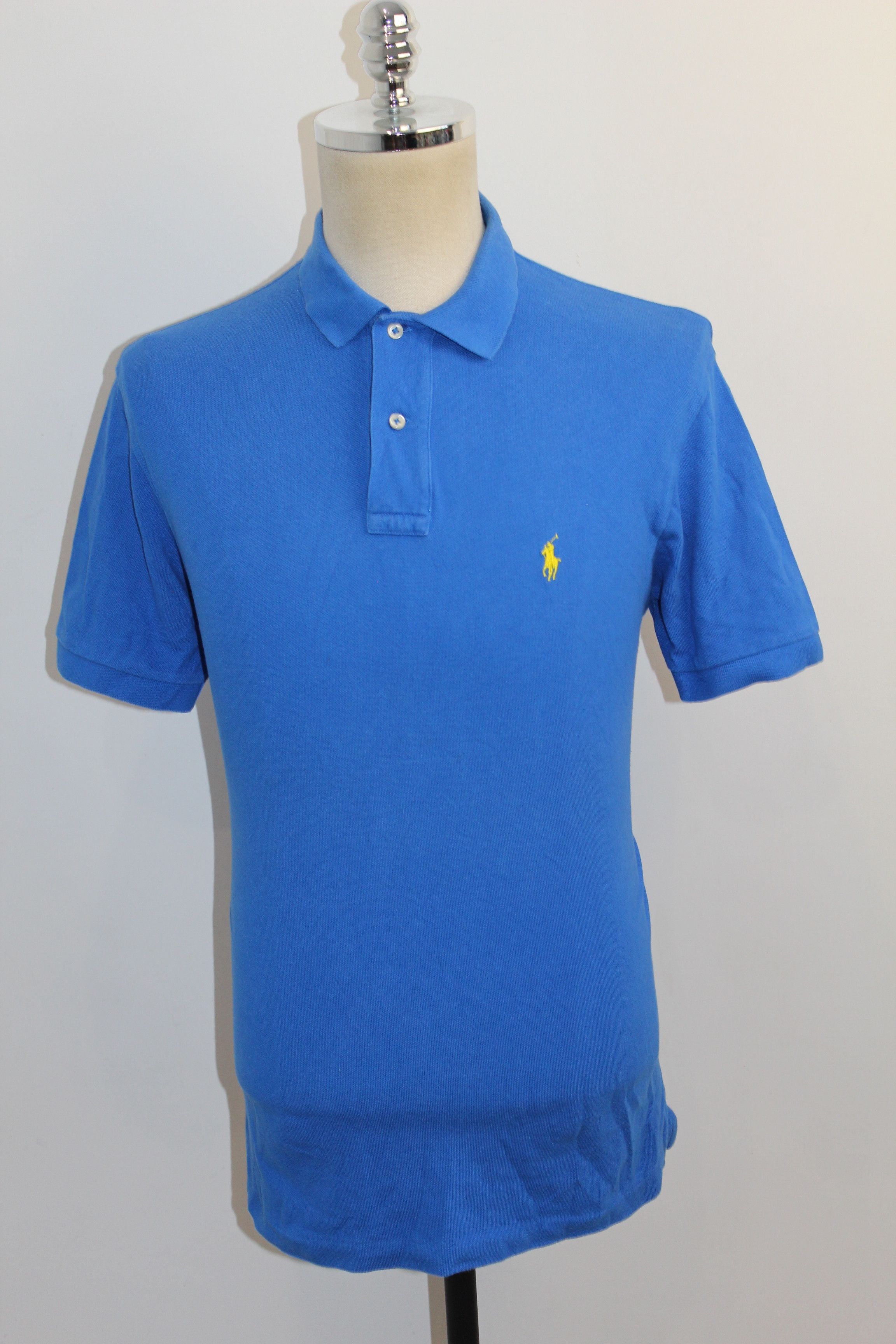 Polo Ralph Lauren RALPH LAUREN Short Sleeve Blue Polo Shirt Size US M / EU 48-50 / 2 - 2 Thumbnail
