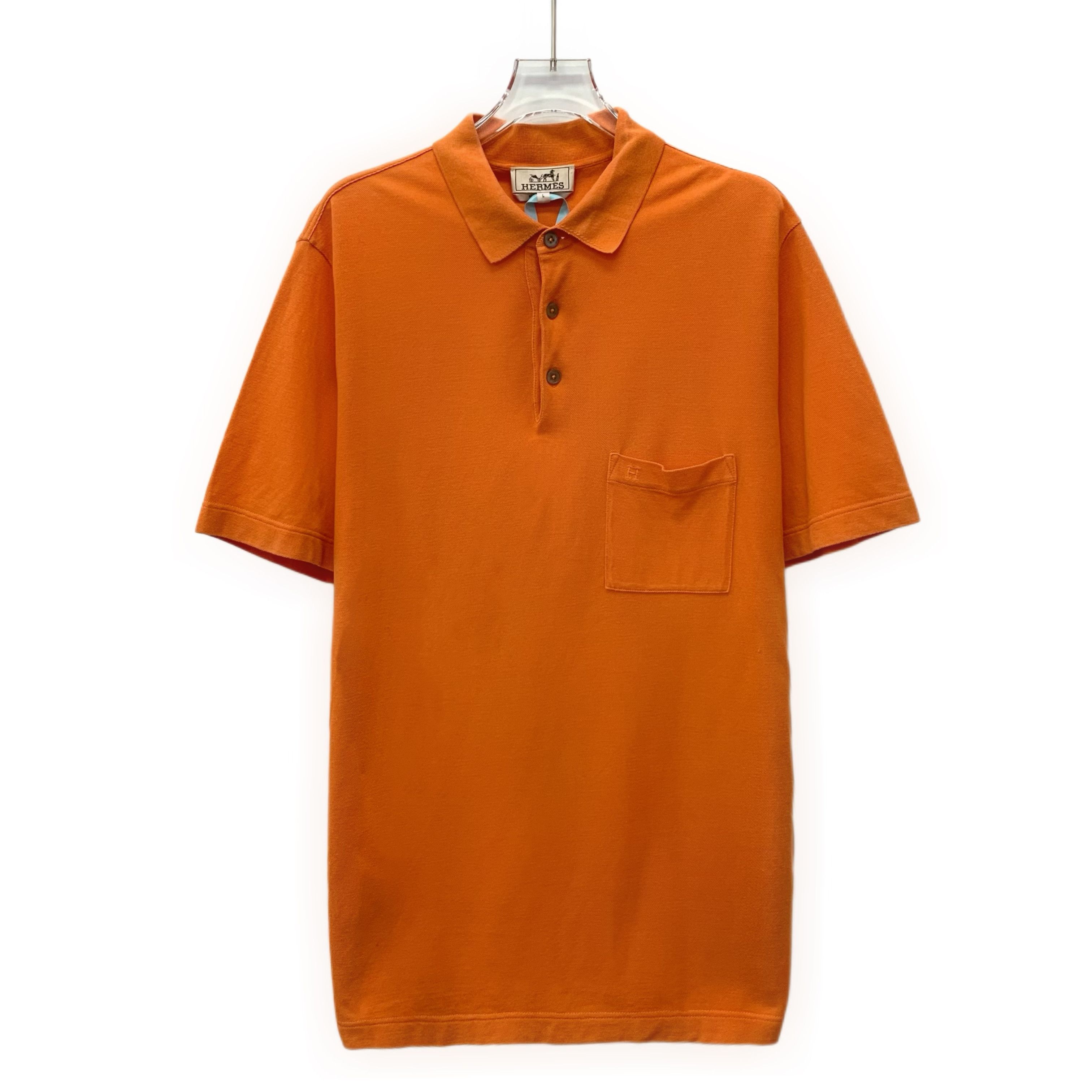 Hermes Hermes Orange Polo Shirt L Size US M / EU 48-50 / 2 - 1 Thumbnail