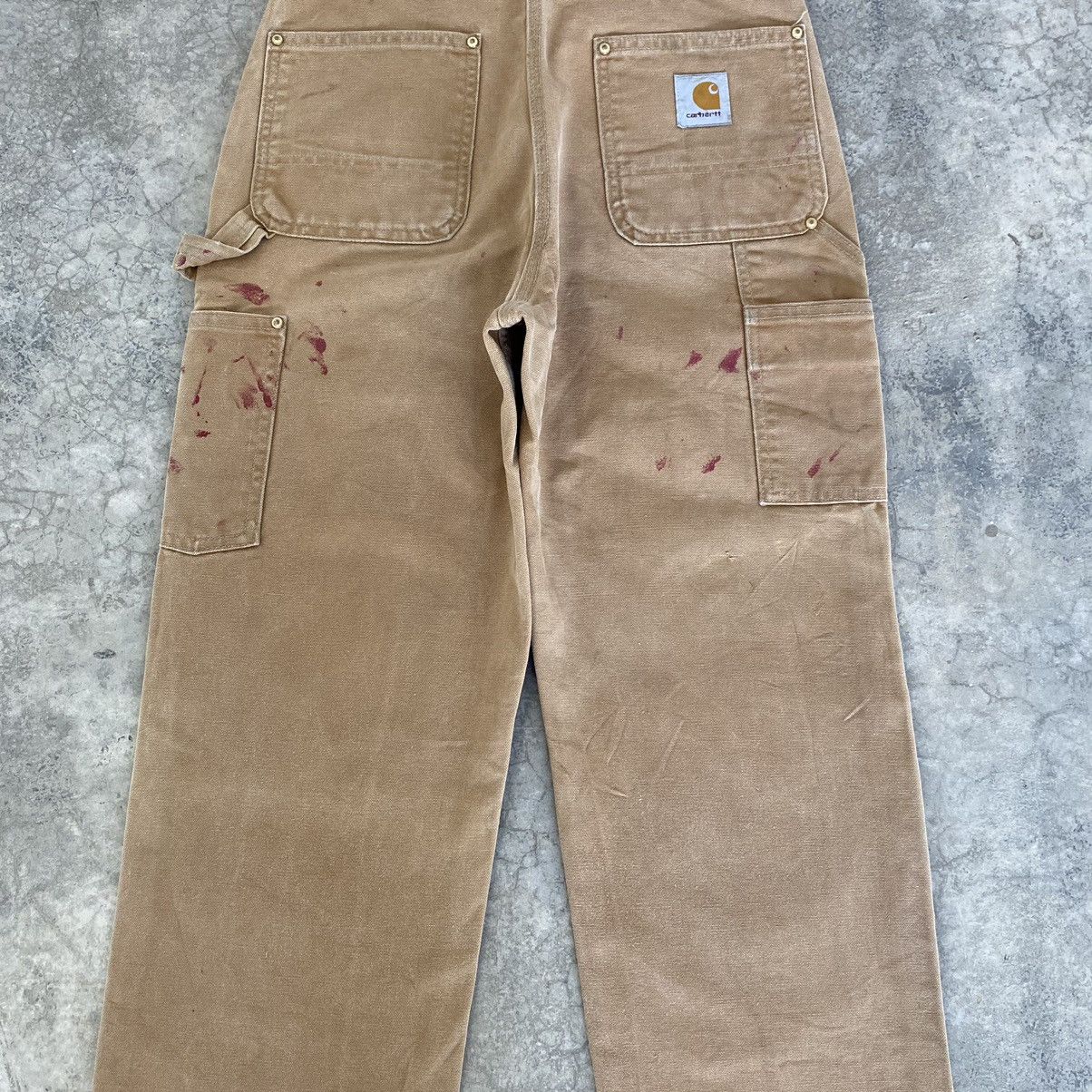 Carhartt Size 28x34 VTG Carhartt Double Knee Splatter Painter Pants Size US 28 / EU 44 - 18 Thumbnail