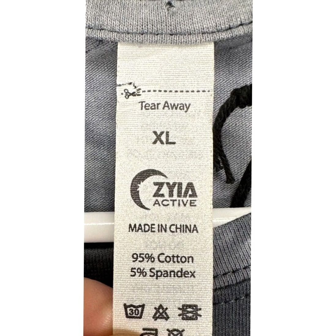 Vintage Zyia Active Mens XL Tie-Dye Crewneck Sweatshirt Pullover Long Sleeve Grey New with Tags Size US XL / EU 56 / 4 - 5 Thumbnail