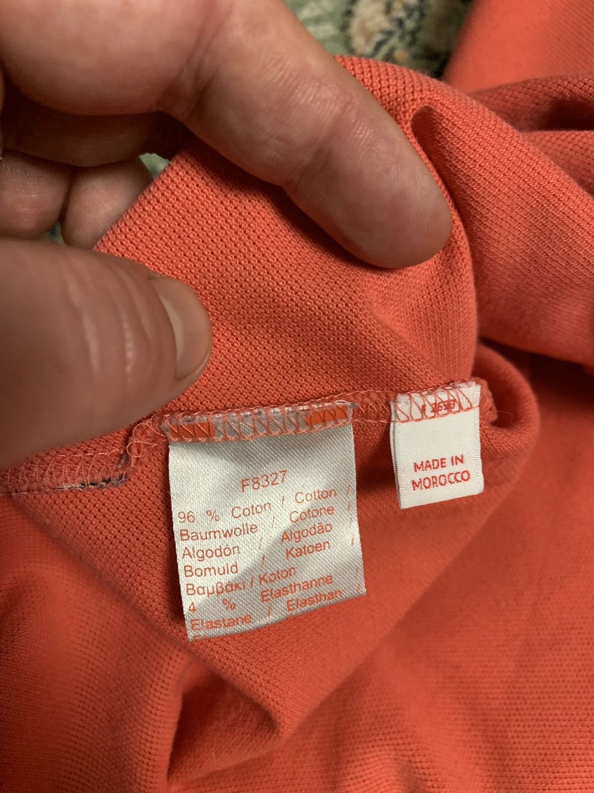 Lacoste × Vintage Lacoste Live polo Orange 3 size Size US M / EU 48-50 / 2 - 7 Thumbnail