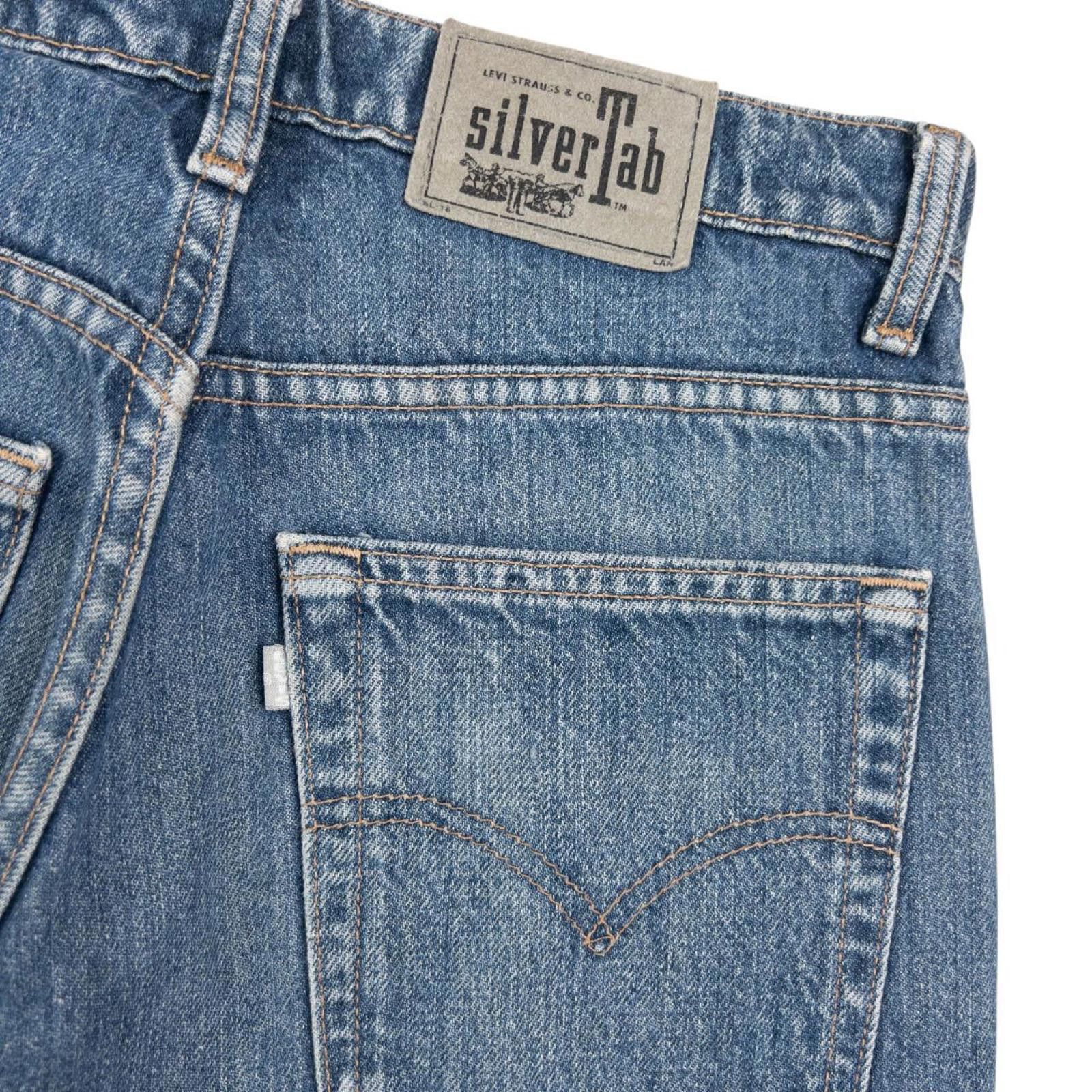 Levi's Vintage Levi's Silver Tab Buster Denim Jeans Size W30 Size US 30 / EU 46 - 6 Thumbnail