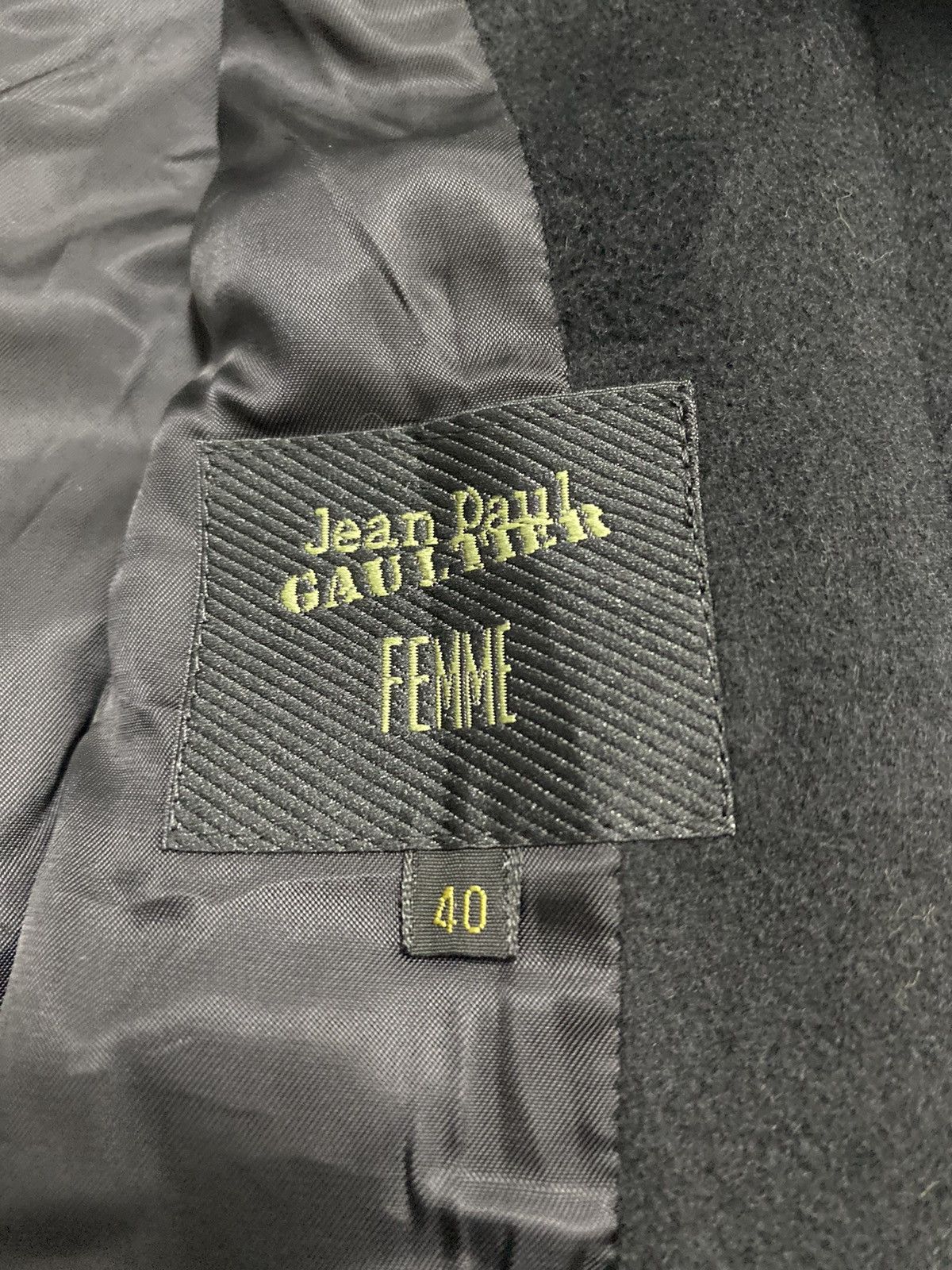 Jean Paul Gaultier Jean Paul Gaultier Wool Trench Jacket Size M / US 6-8 / IT 42-44 - 8 Thumbnail