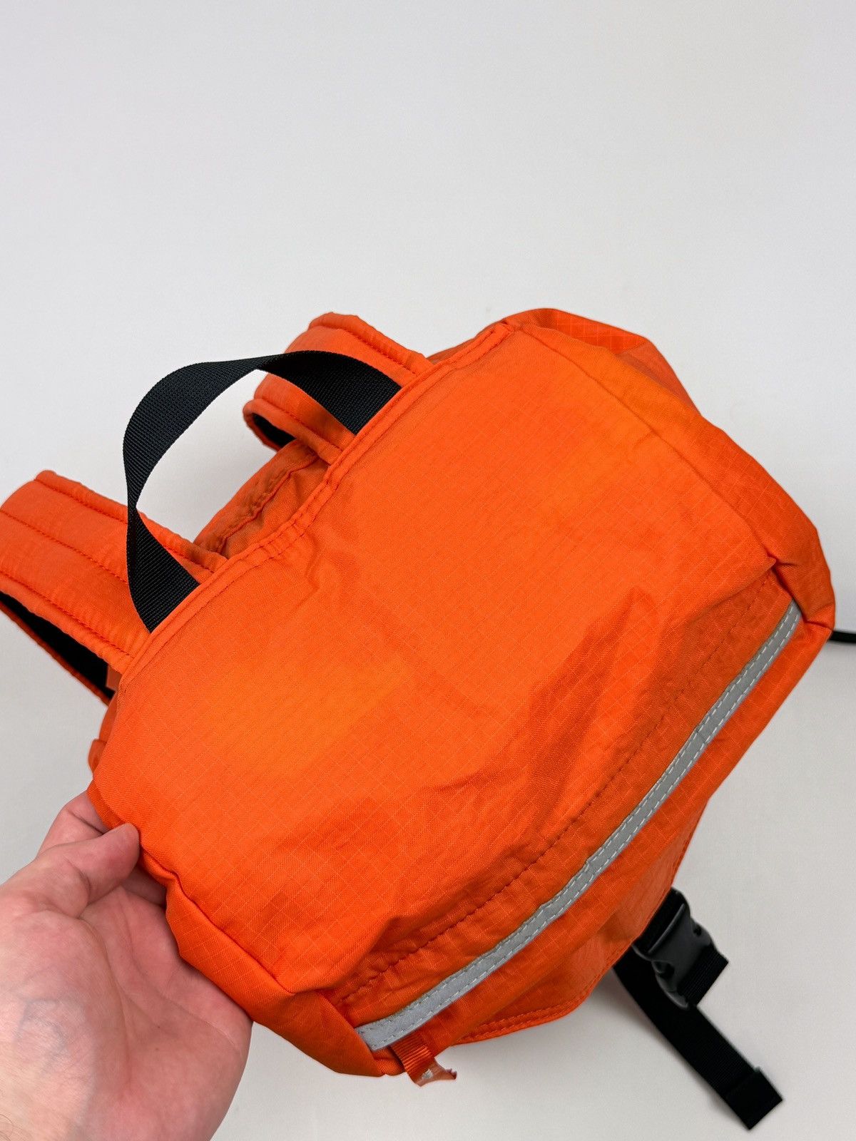 Porter 2000’s Vintage Porter Desert Orange Nylon Ripstop Backpack Size ONE SIZE - 4 Thumbnail