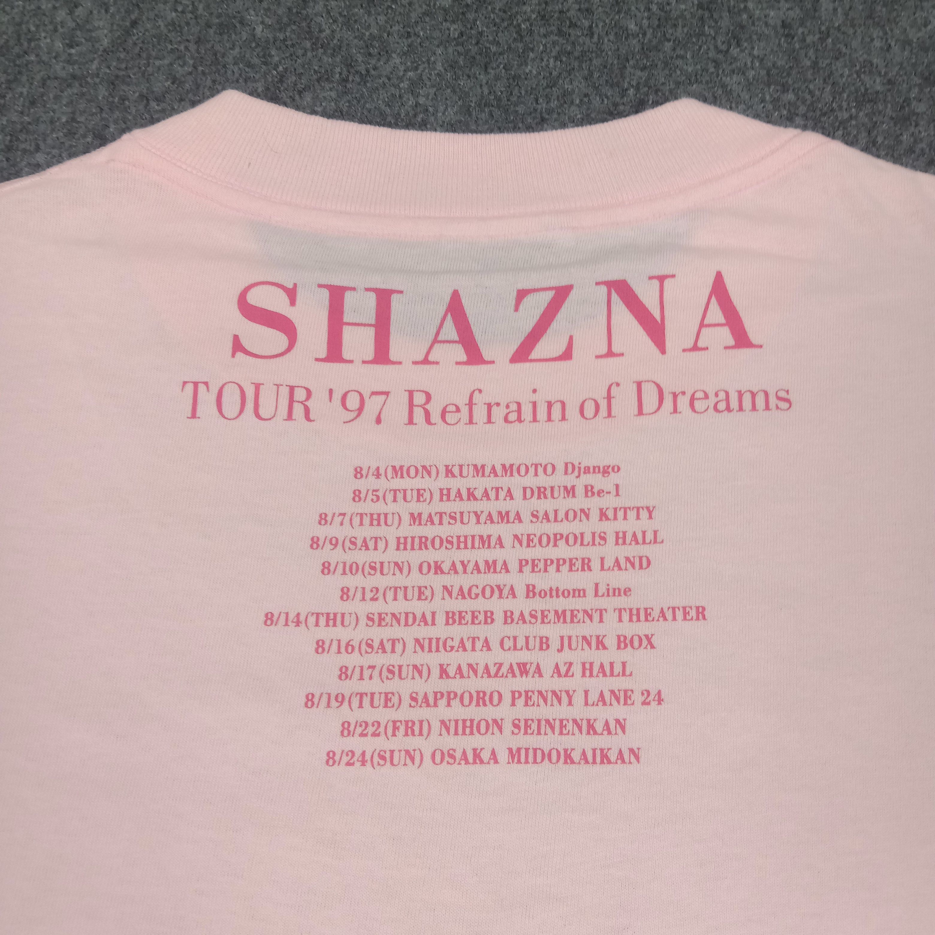 Band Tees × Vintage Shazna Japanese Rock Band Tour Tshirt Size US M / EU 48-50 / 2 - 5 Thumbnail