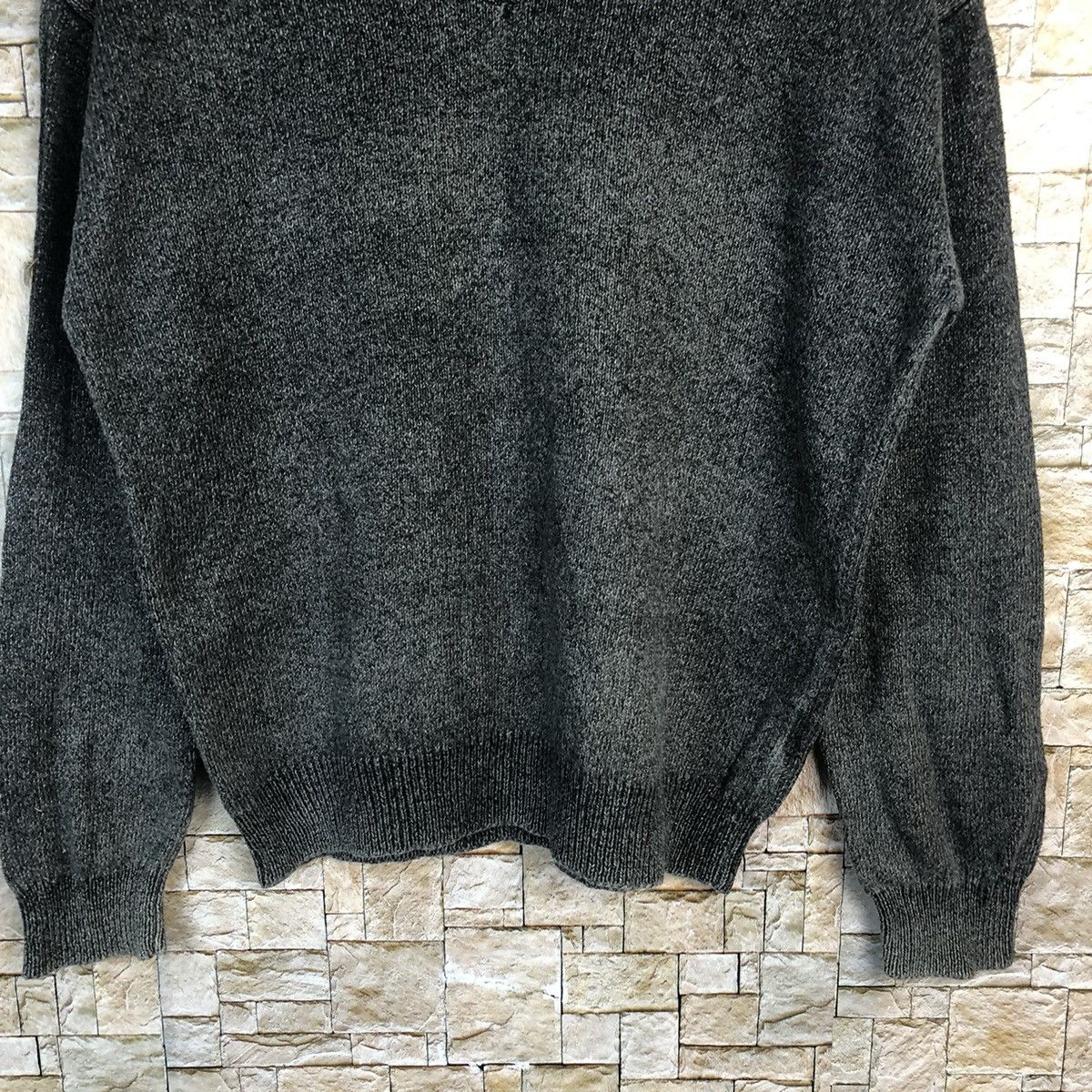 Homespun Knitwear × Japanese Brand × Vintage High Standard vintage japan Grey Knitwear #A910 Size US M / EU 48-50 / 2 - 6 Thumbnail
