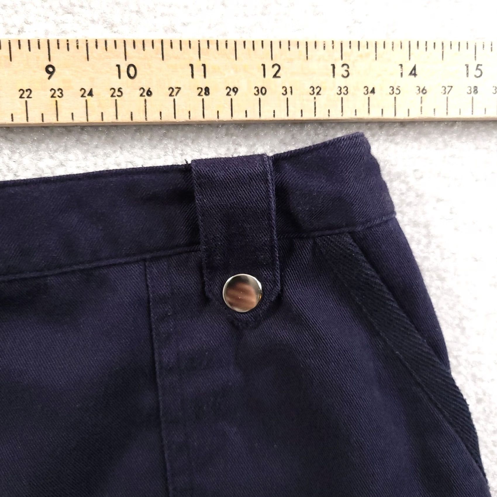 Vintage Studio Works Womens Blue Wide Leg Capri Pants Size 8 Size 30" / US 8 / IT 44 - 4 Thumbnail