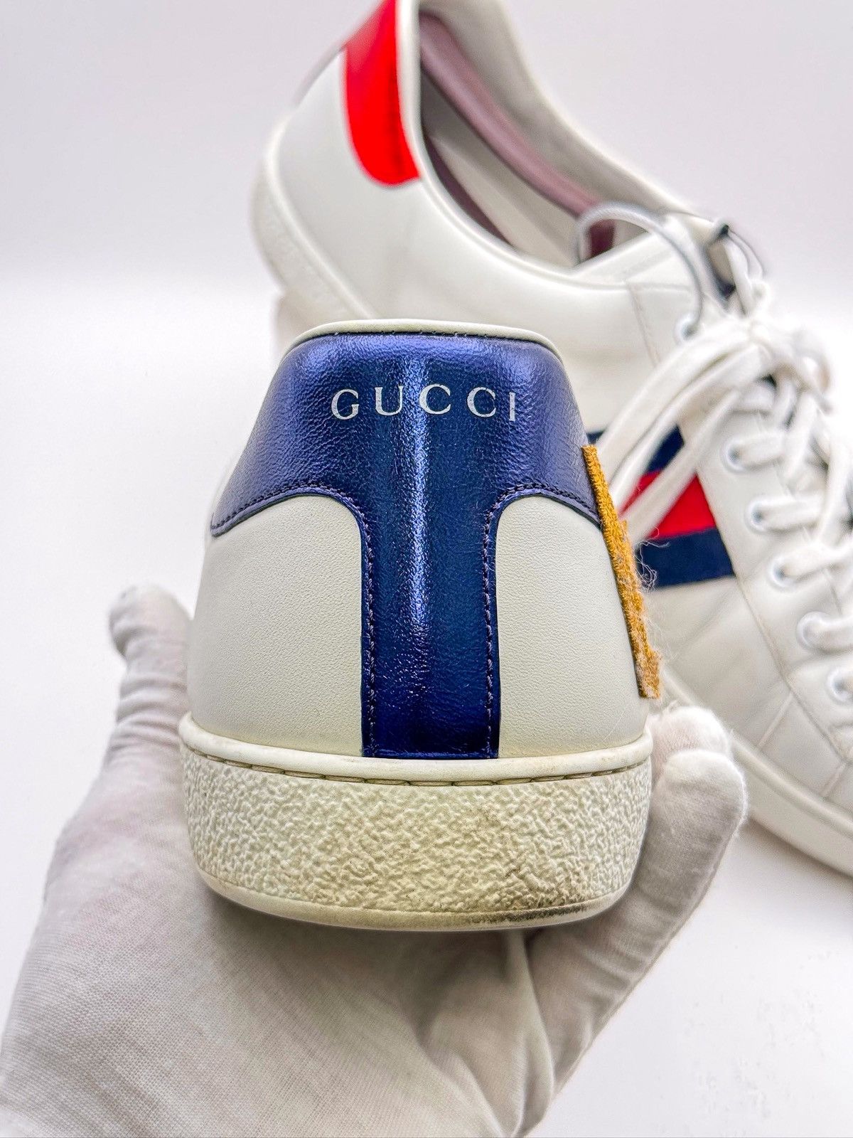 Gucci Gucci Ace Loved Limited Edition Sneakers Size US 12 / EU 45 - 8 Thumbnail