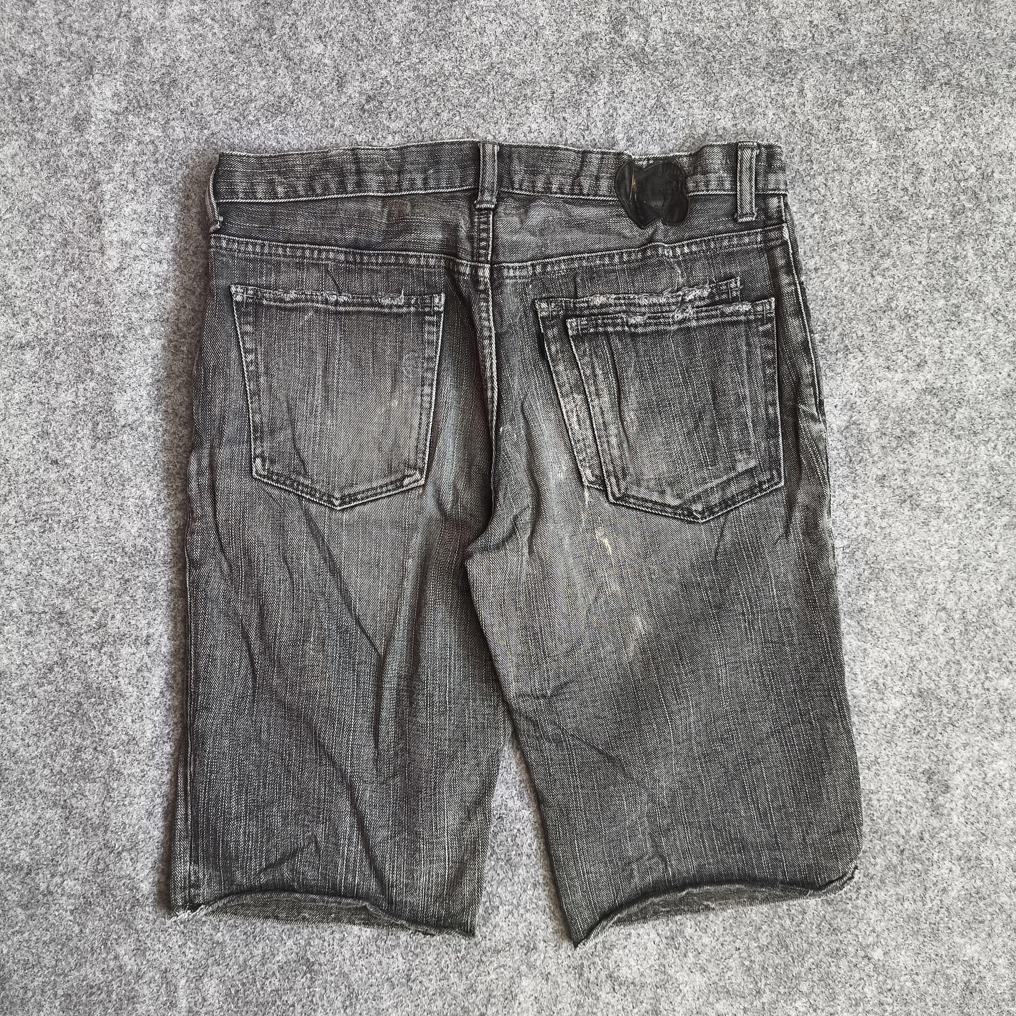 Number (N)ine Number nine takahiro miyashita denim short pants Size US 32 / EU 48 - 2 Thumbnail