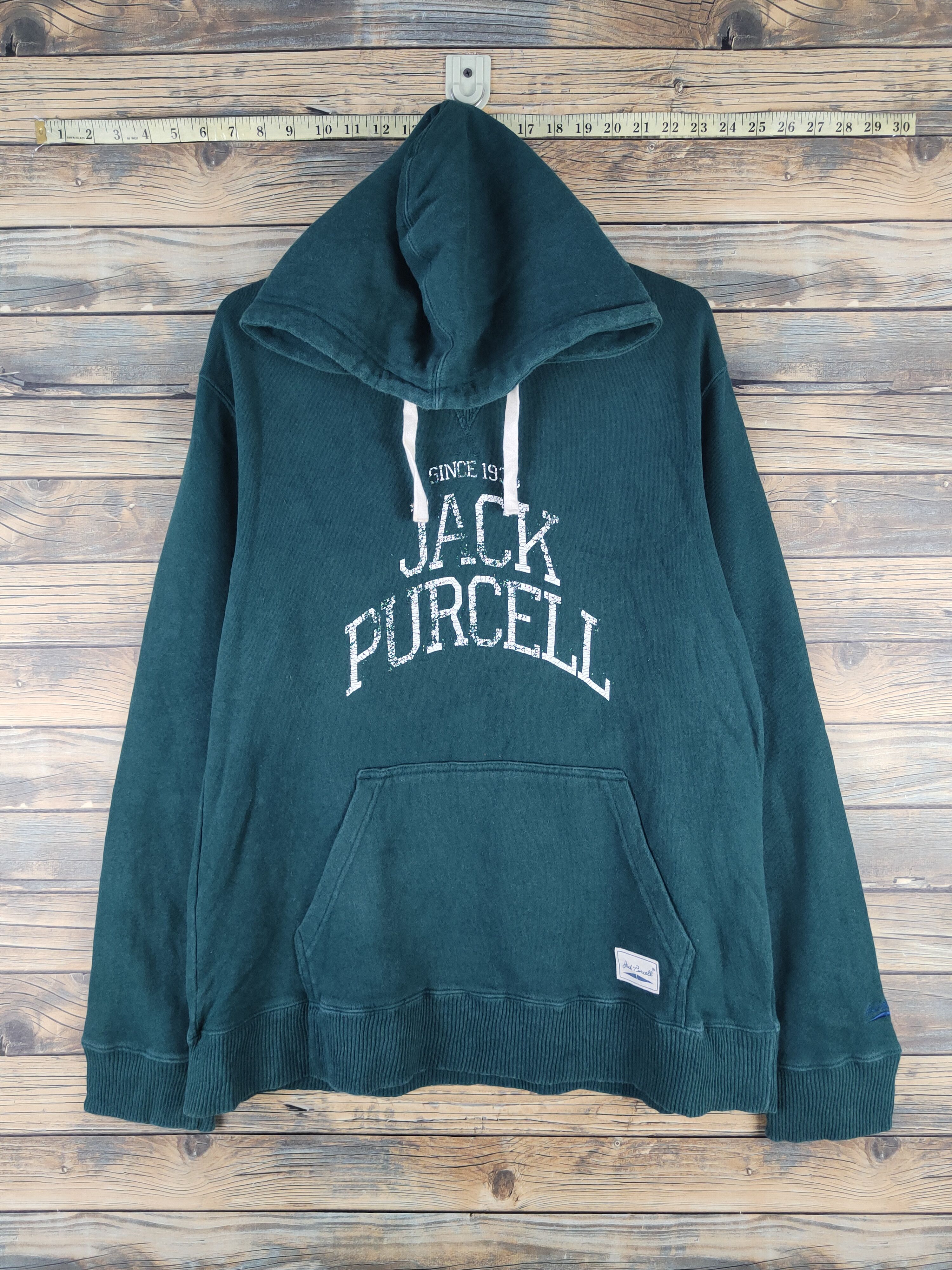 Converse DL Converse Jack Purcell Dark Green Hoodie Sweatshirts #2731 Size US L / EU 52-54 / 3 - 1 Thumbnail