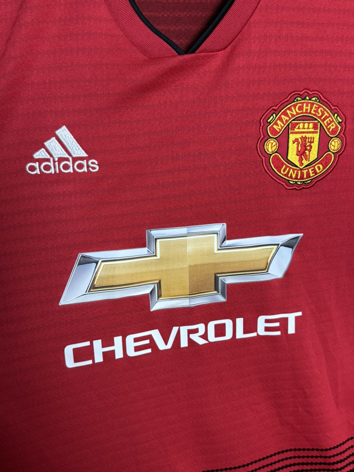 Adidas Manchester United 18/19 Home Rashford Football Jersey Shirt Size US M / EU 48-50 / 2 - 4 Thumbnail