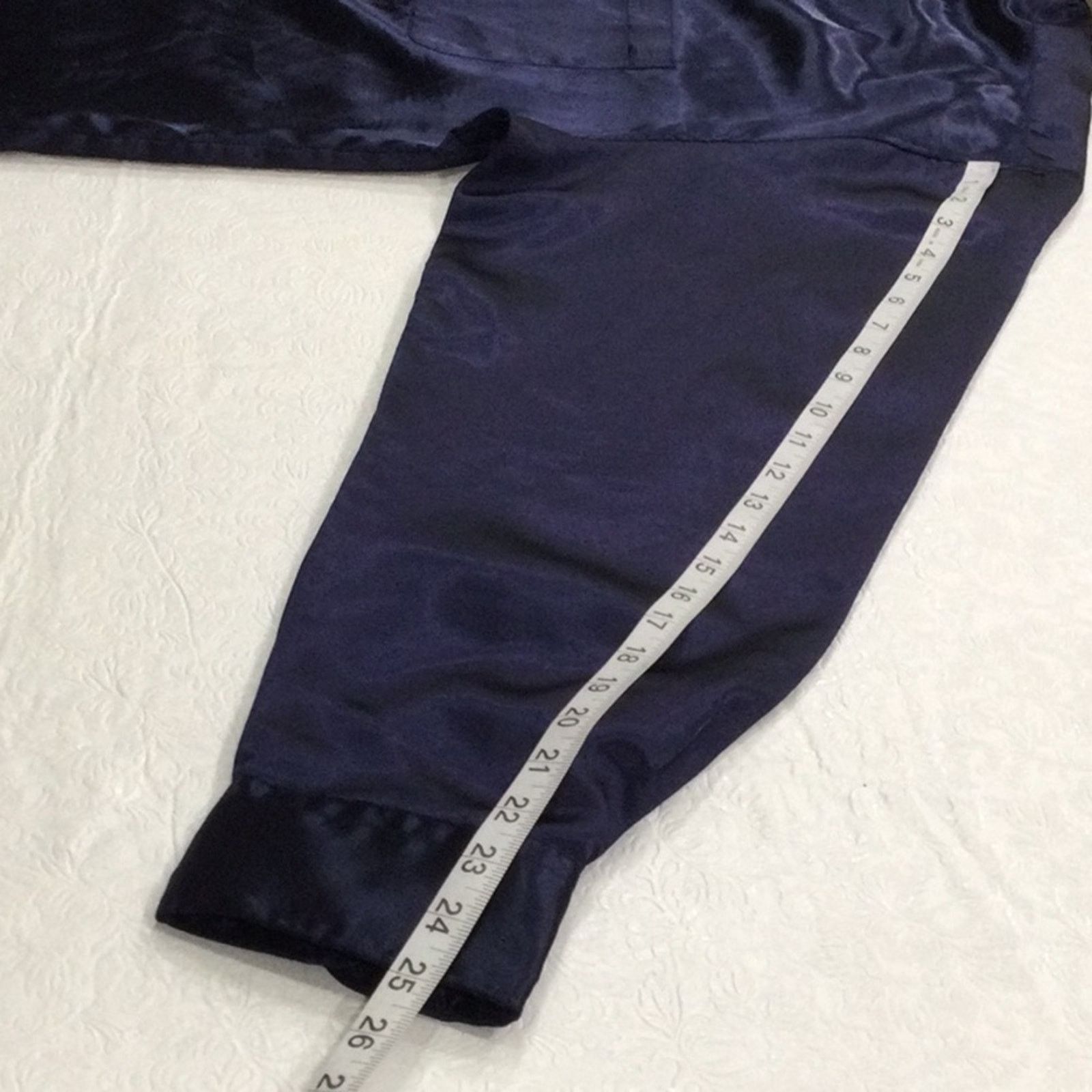 Jordan Craig Jordan Craig Men's Navy Long Sleeve Collared Shirt Size 2XL Size US XXL / EU 58 / 5 - 15 Thumbnail