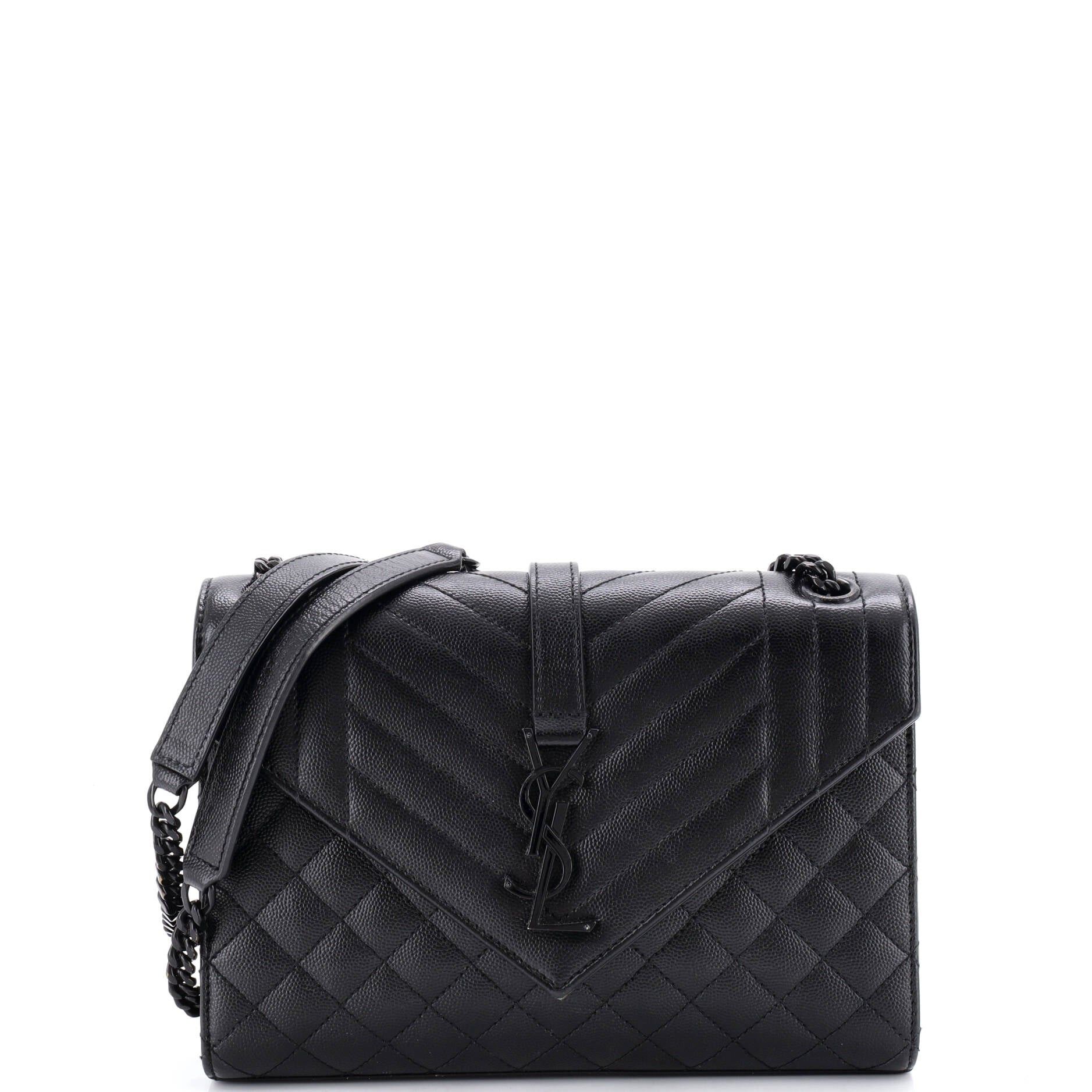 Saint Laurent Paris Classic Monogram Envelope Satchel Size ONE SIZE - 1 Thumbnail