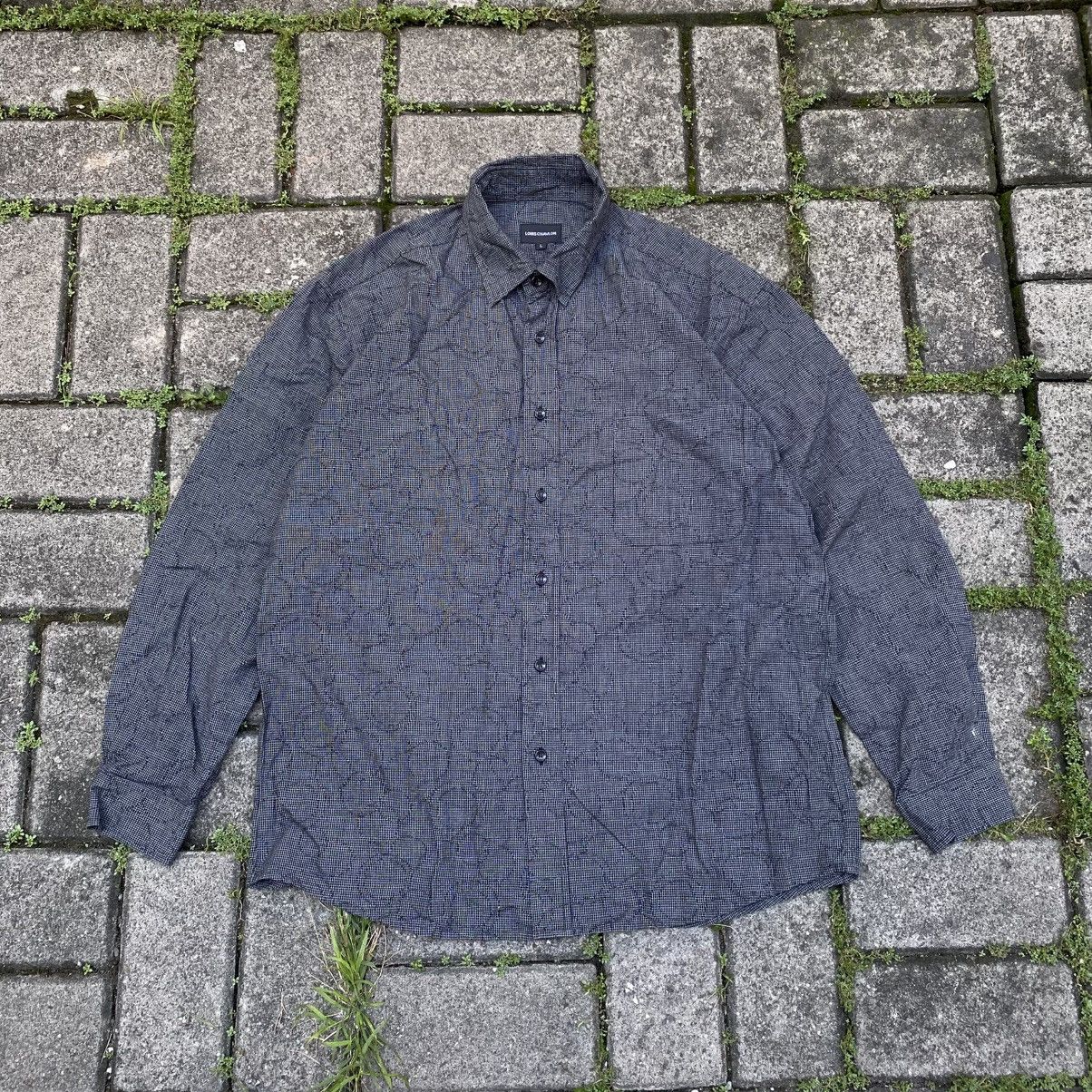 Issey Miyake 2000s Luis Chavlon Dark Grey Button Up Shirt Size US M / EU 48-50 / 2 - 1 Thumbnail