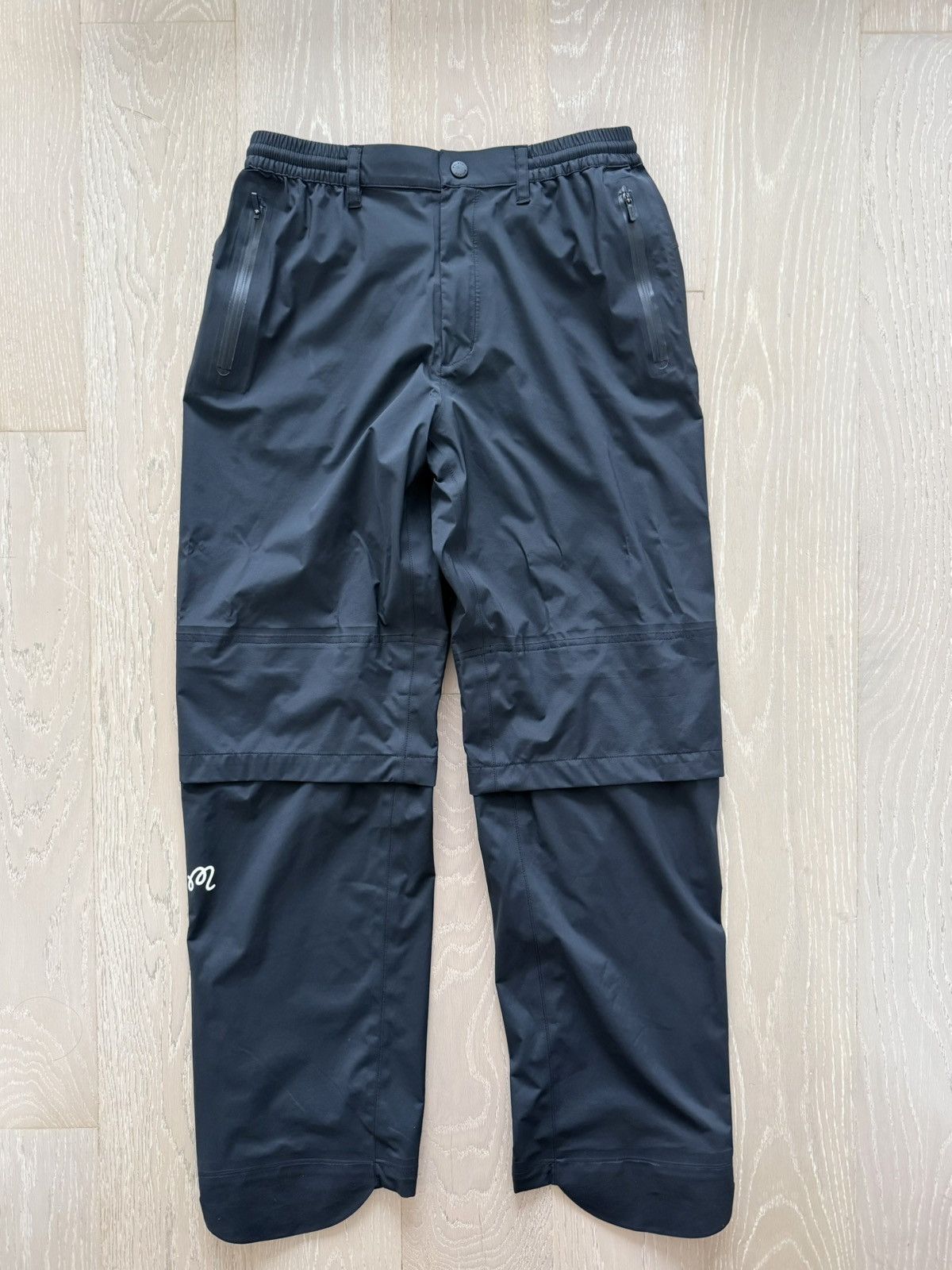Malbon Malbon Black Flint Rain Pants Size US 31 - 1 Thumbnail