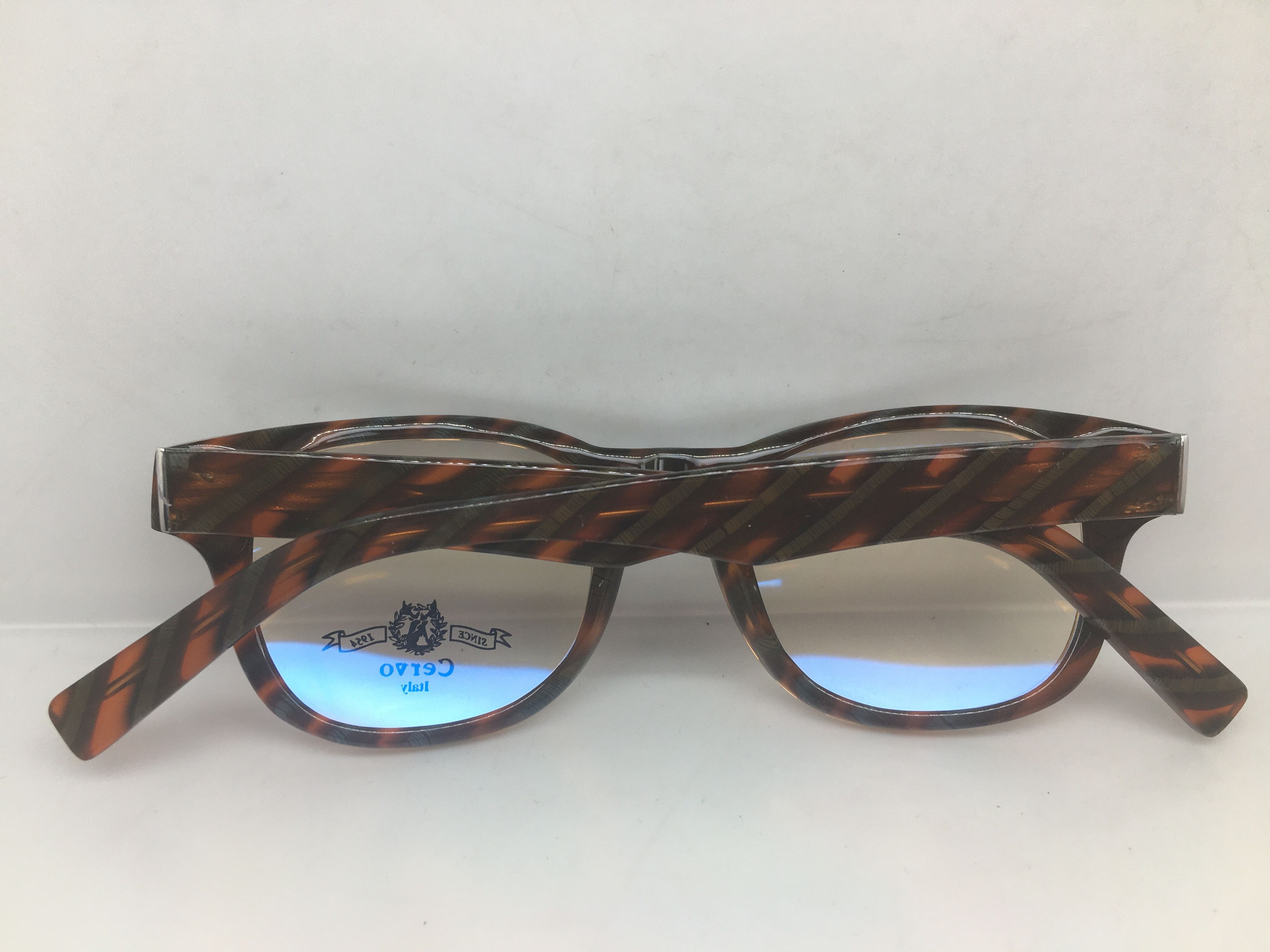 Other EYECRAFT Red Brown Key Hole Eyeglasses Frame Size ONE SIZE - 7 Thumbnail
