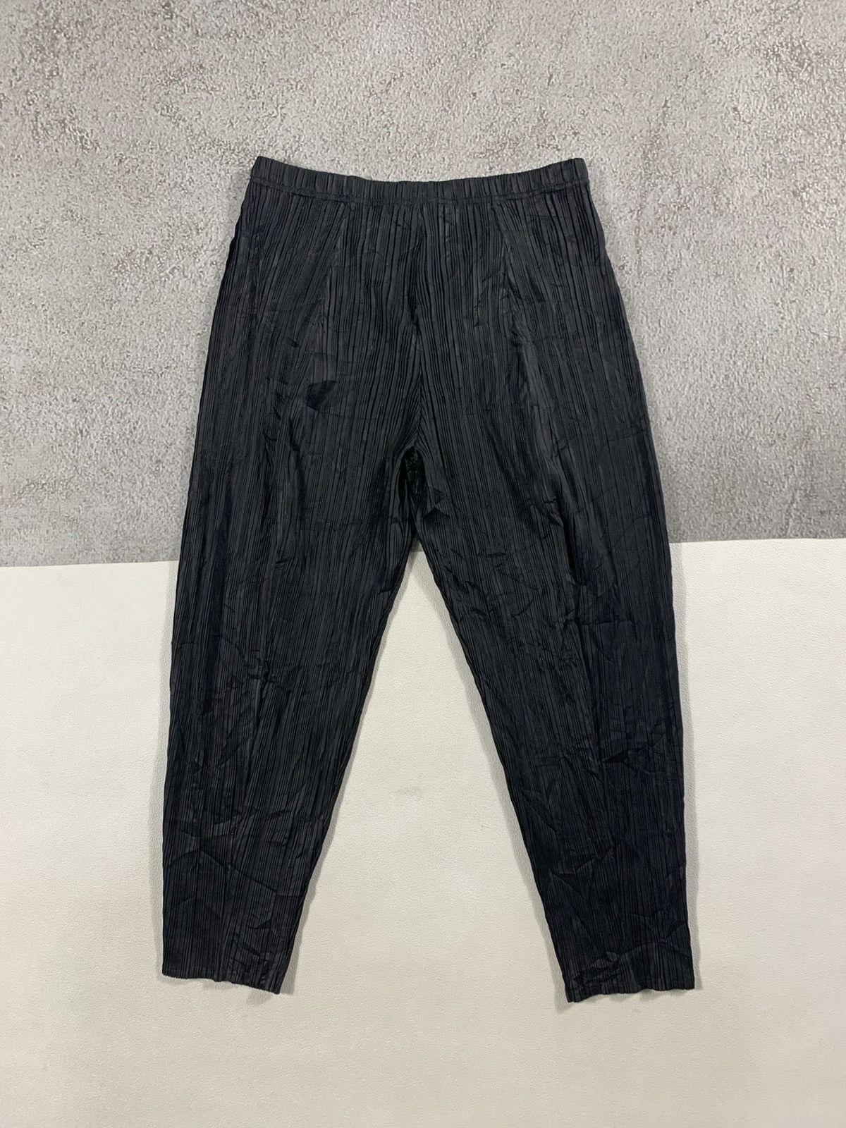 Issey Miyake Pleastme plisket pants Size US 32 / EU 48 - 1 Thumbnail