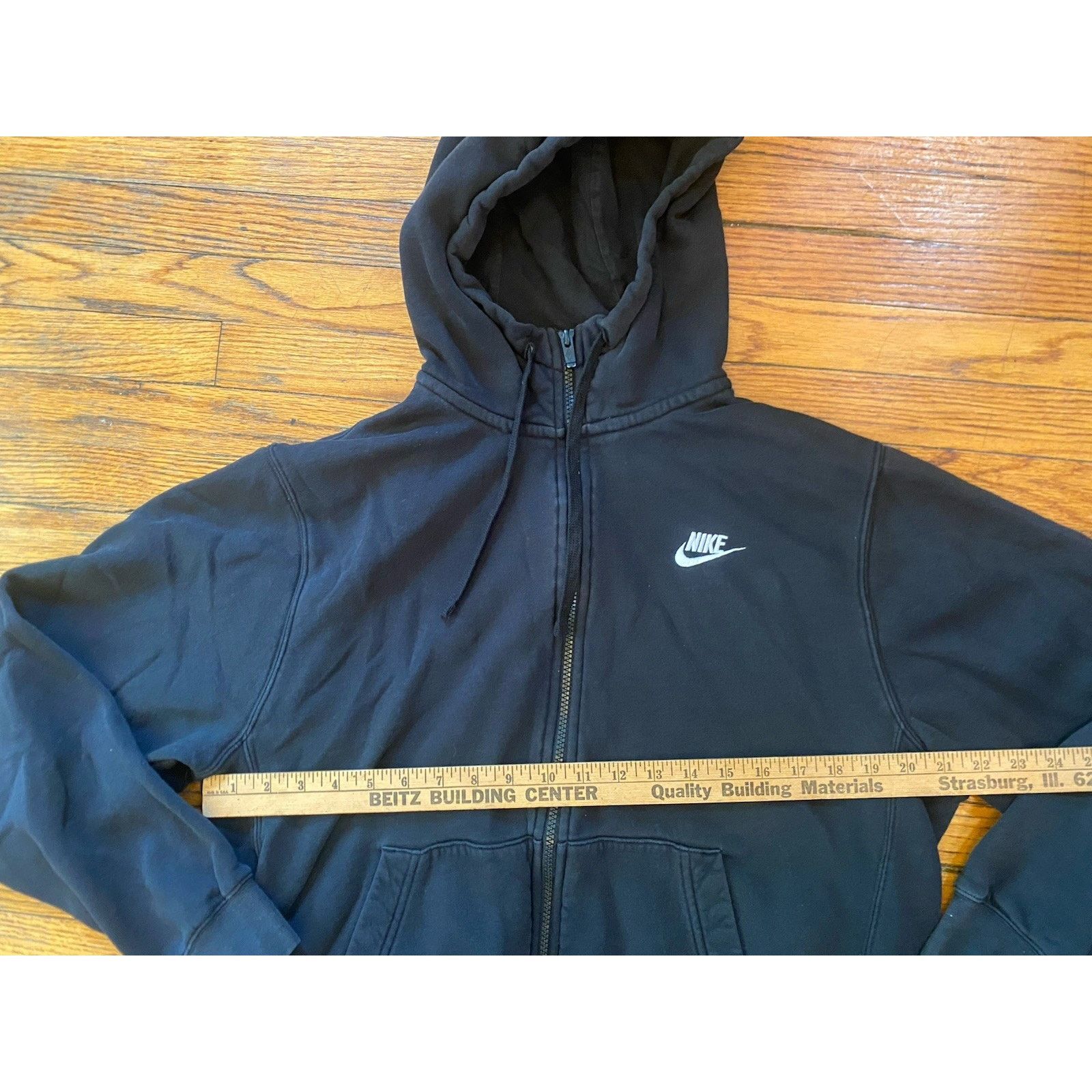 Nike Nike Black Hoodie Sweatshirt Zip Men’s Women’s Medium Jacket Size US M / EU 48-50 / 2 - 4 Thumbnail