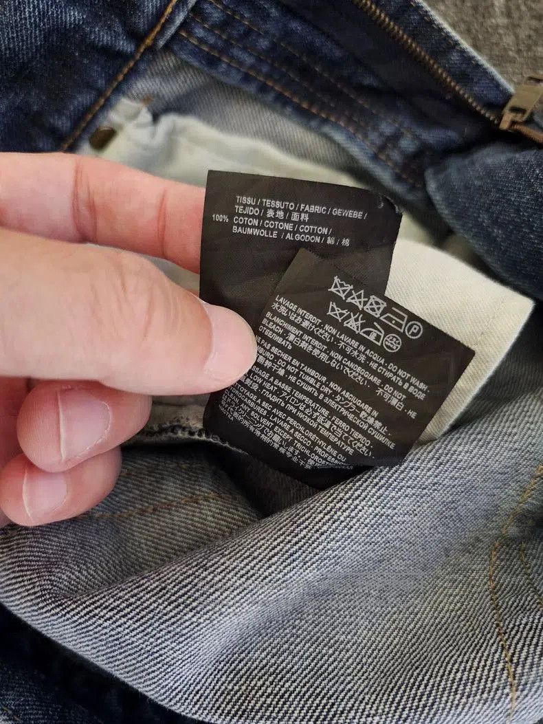 Saint Laurent Paris Saint Laurent D02 Distressed Denim Jeans. Size US 28 / EU 44 - 7 Thumbnail