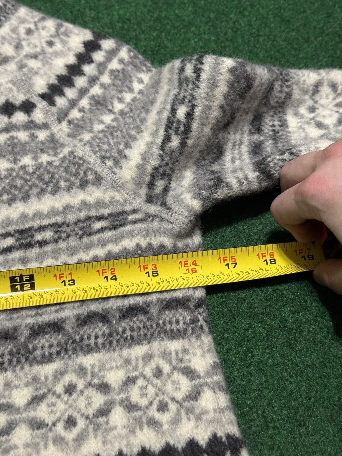 Eddie Bauer Eddie Bauer Nordic Lamb's Wool Elbow Patch Sweater 16x22 Size XS / US 0-2 / IT 36-38 - 5 Thumbnail
