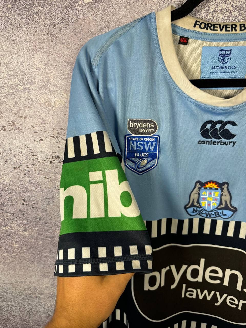 Canterbury of New Zealand New South Wales Blues State of Origin Rugby Jersey XL Size Size US XL / EU 56 / 4 - 6 Thumbnail