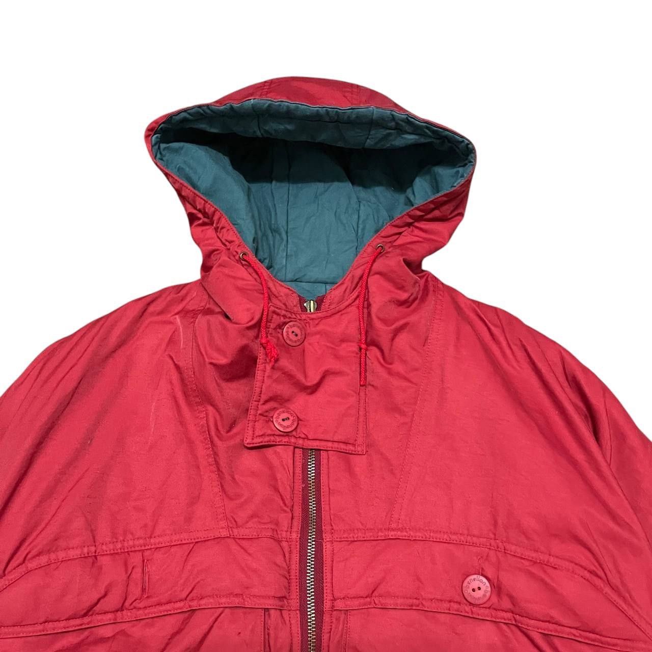Benetton Vintage Benetton Bomber Jacket with Hood Size US S / EU 44-46 / 1 - 2 Thumbnail