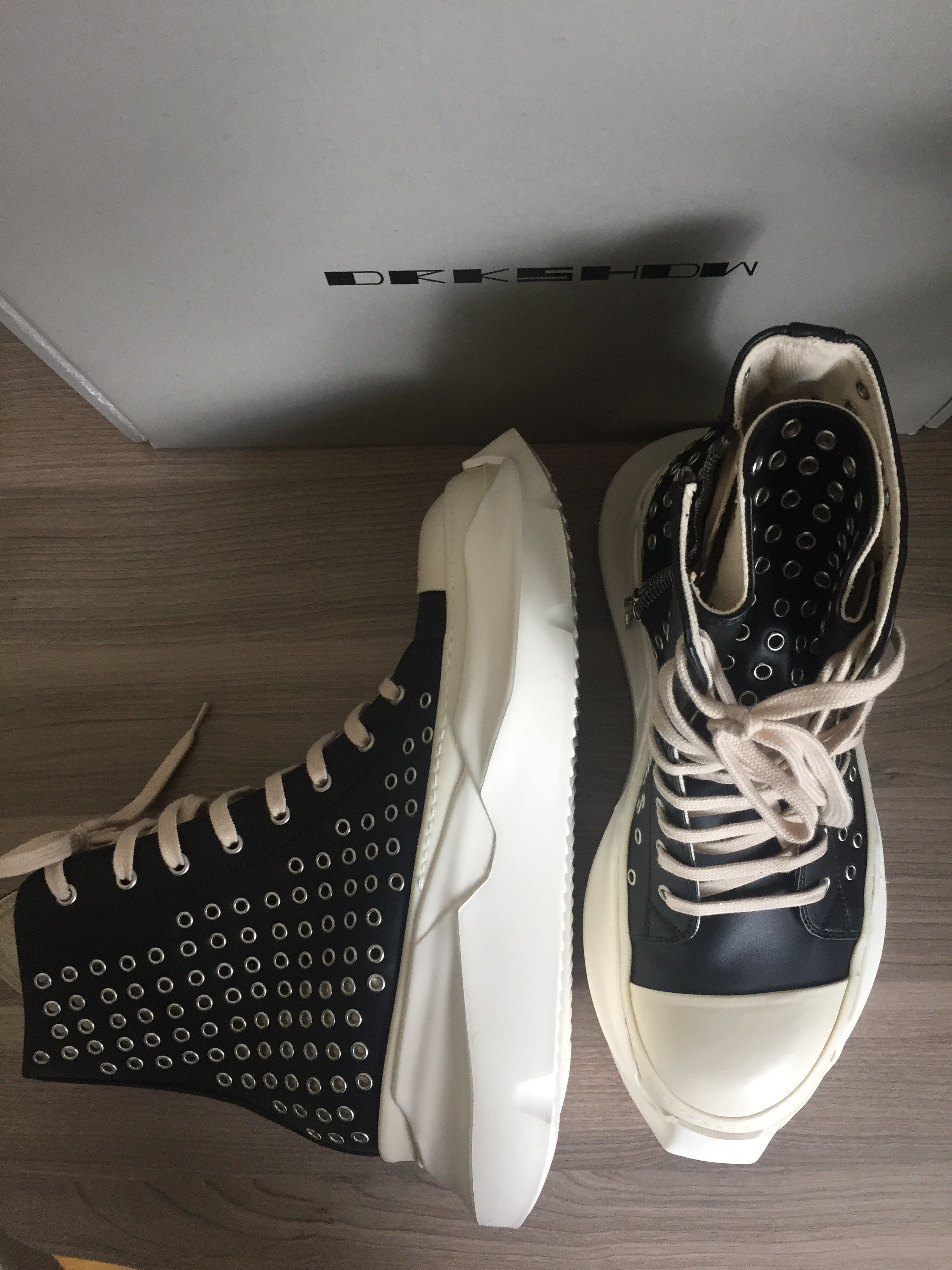 Rick Owens Rick Owens DRKSHDW Abstract Sneakers Size US 10.5 / EU 43-44 - 10 Thumbnail