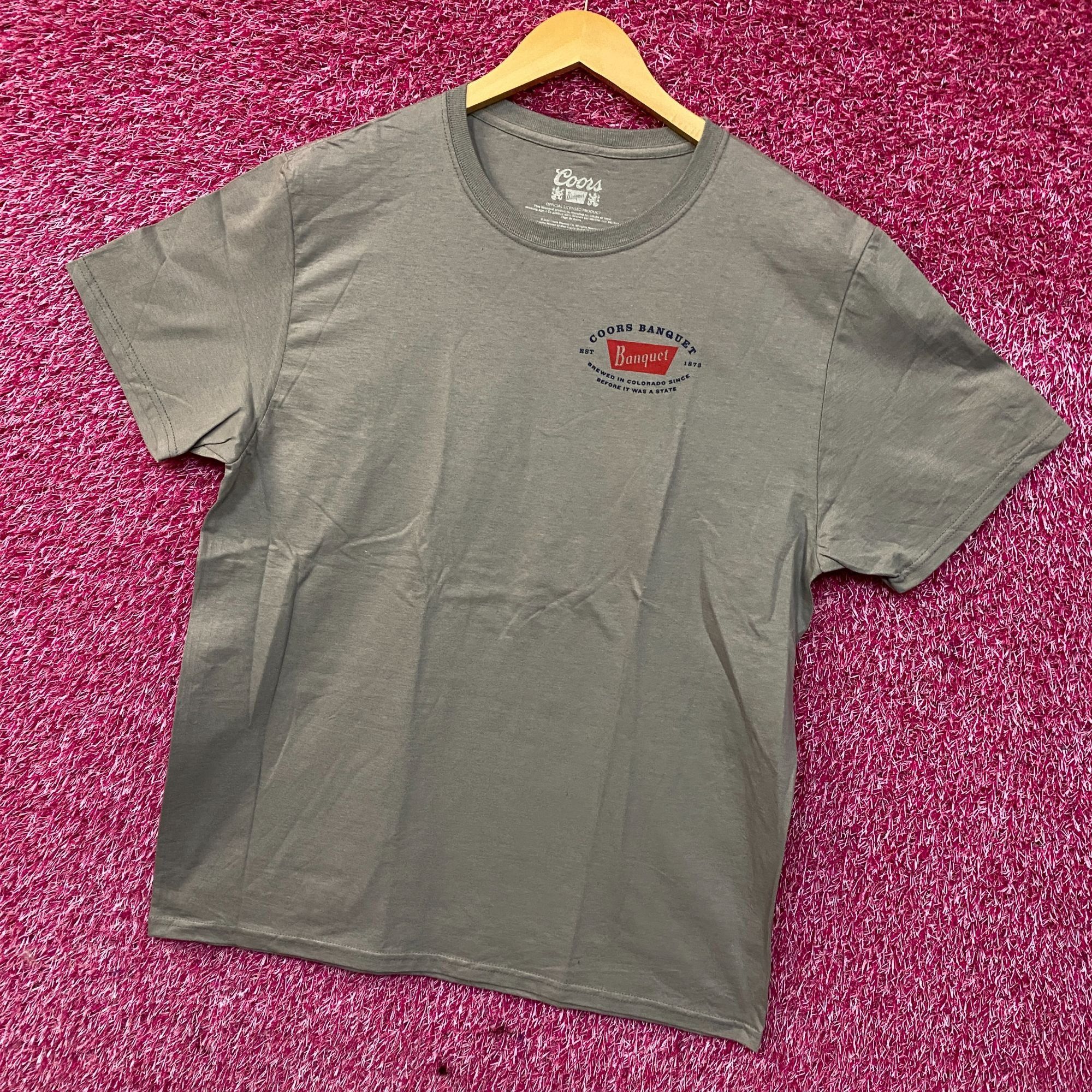 Other Coors Banquet Logo Brewed in Colorado Graphic T-Shirt large Size US L / EU 52-54 / 3 - 3 Thumbnail