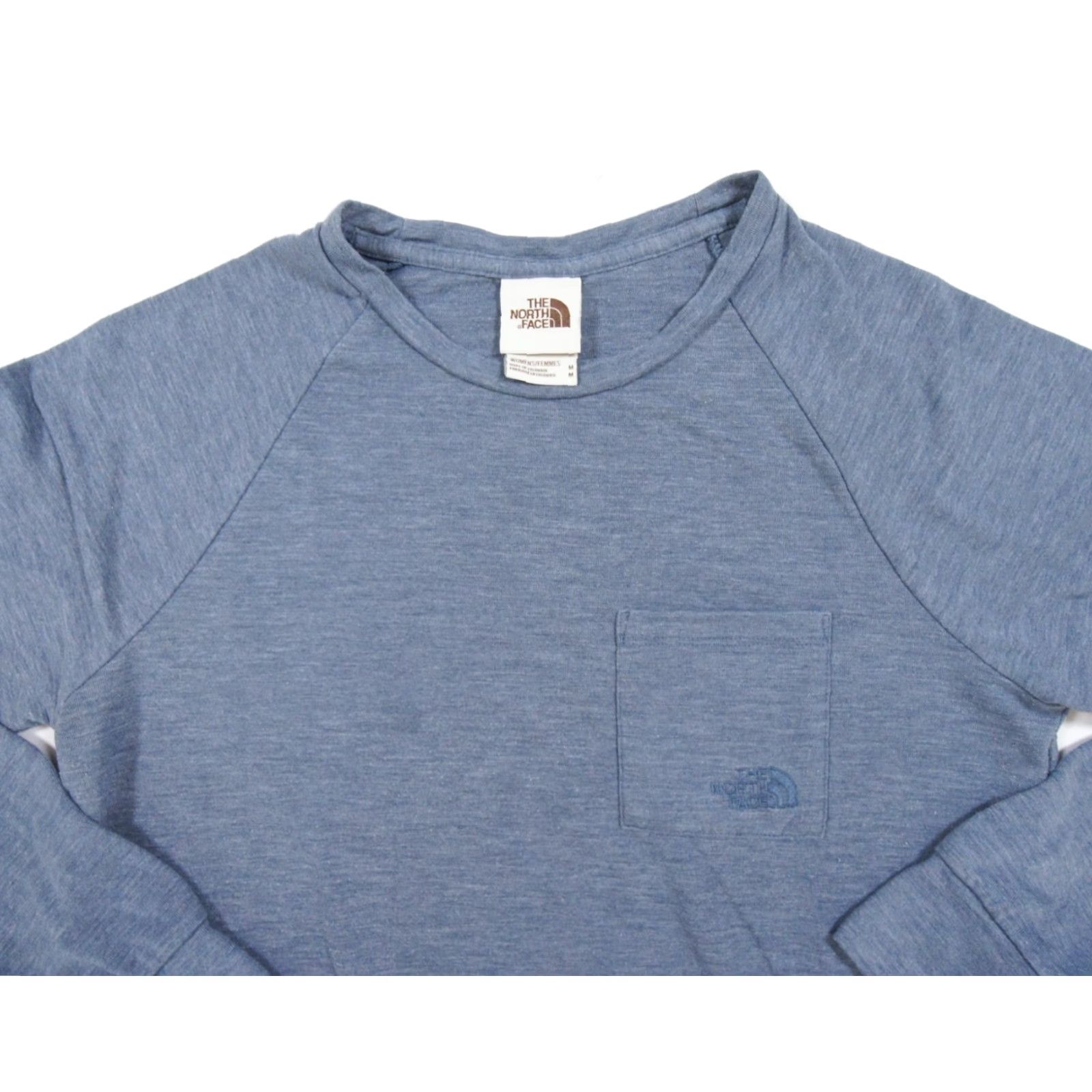 The North Face VINTAGE The North Face Sweater Shirt Womens Medium Blue Westbrae Lightweight Knit Outdoors Size M / US 6-8 / IT 42-44 - 2 Thumbnail