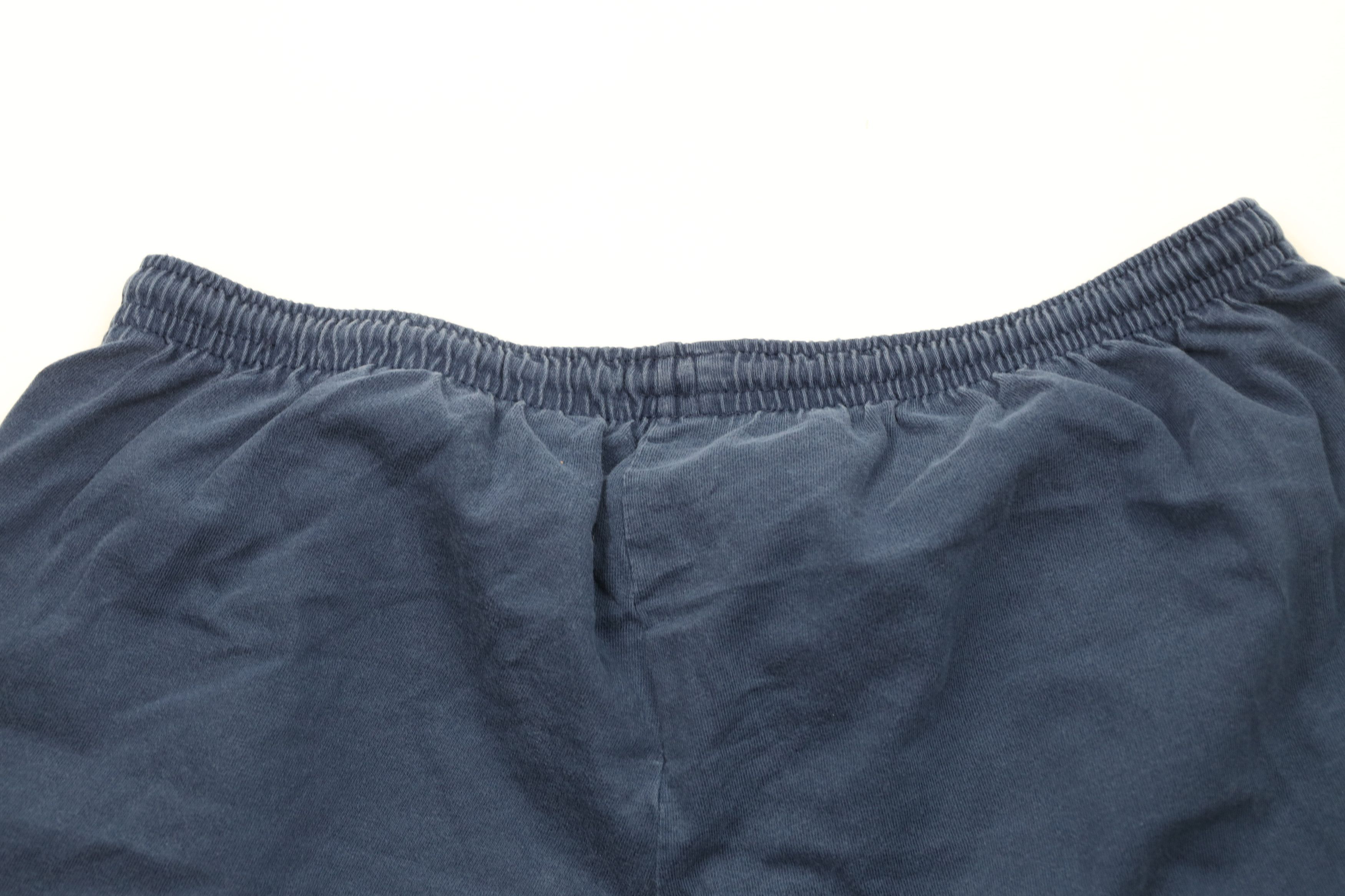 Vintage Vintage 90s Streetwear Above Knee Cotton Shorts Navy Blue Size US 34 / EU 50 - 10 Thumbnail