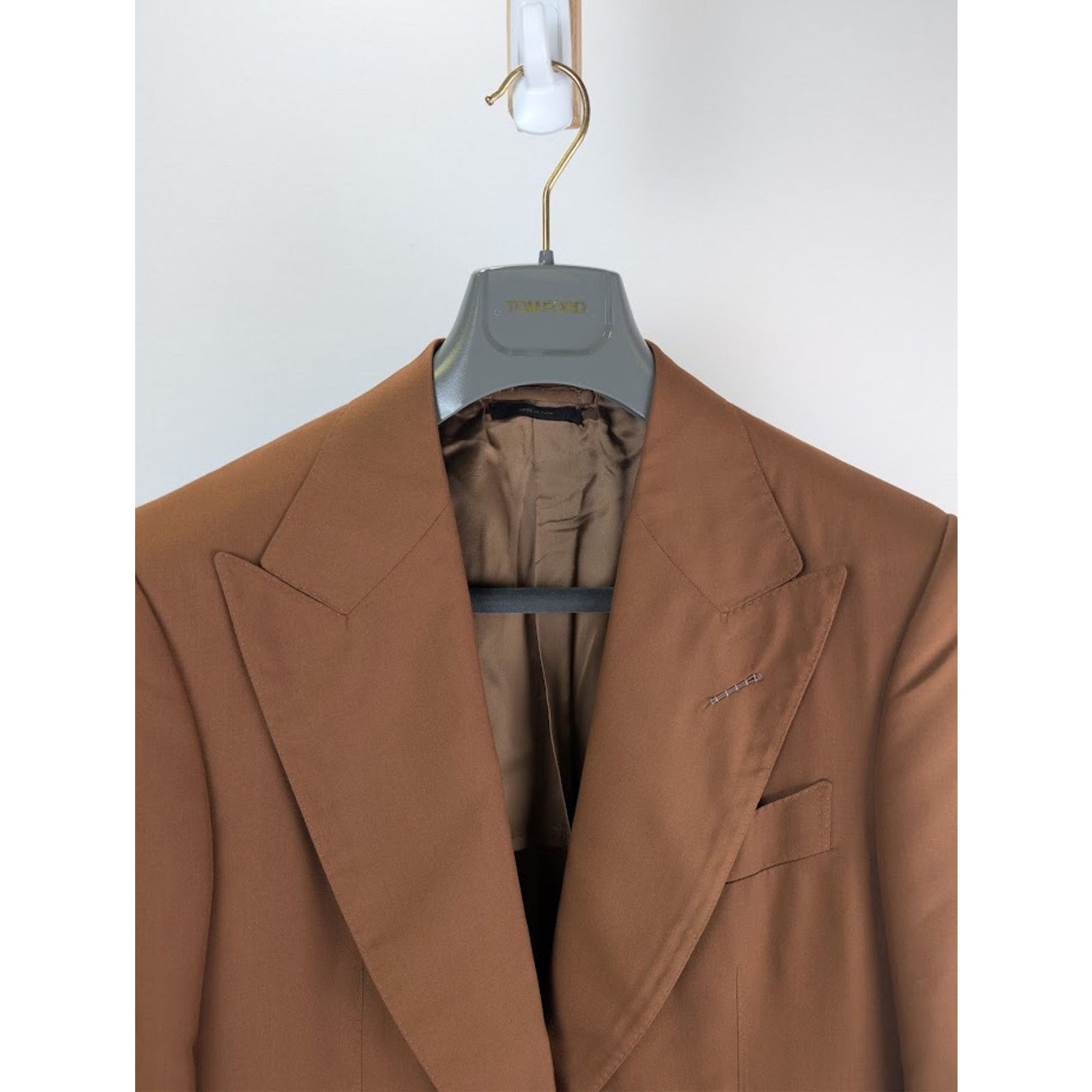 Tom Ford o1rshd1 Blazer Jacket in Brown Size US M / EU 48-50 / 2 - 7 Thumbnail