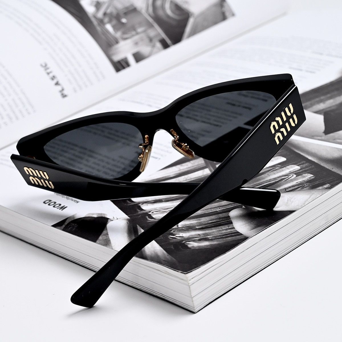 Miu Miu MIU MIU 0MU 03ZS SUNGLASSES Size ONE SIZE - 9 Thumbnail
