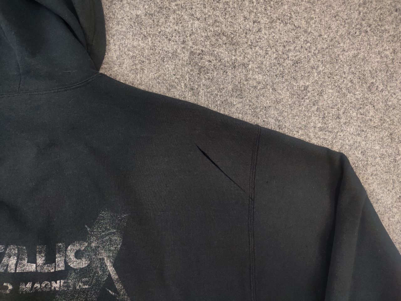 Band Tees Vintage Metallica 00s Album Magnetic Graphic Logo Zip Hoodie Size US XL / EU 56 / 4 - 13 Thumbnail