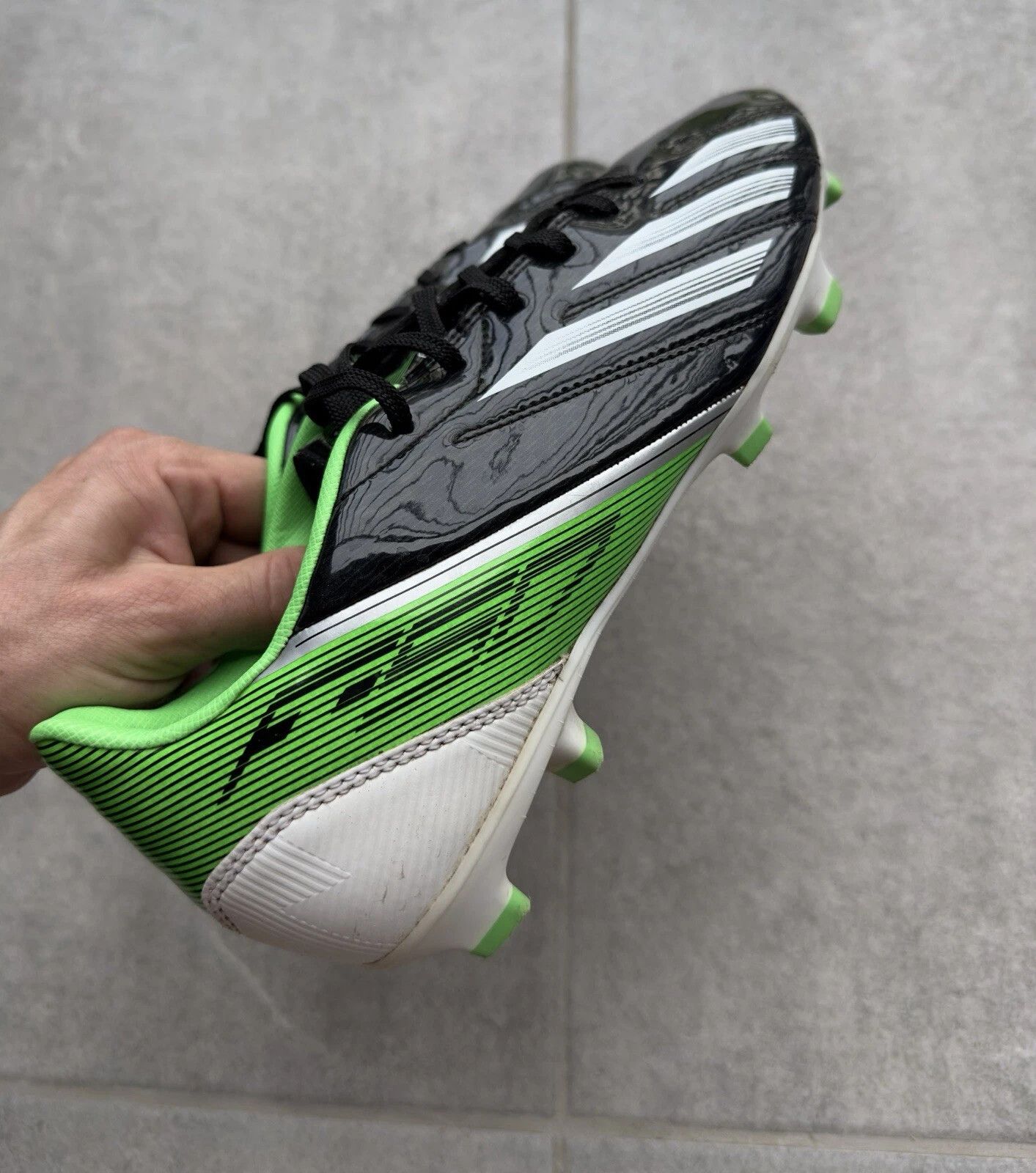 Adidas Adidas Men F10 FG Soccer Cleats Football Shoes Boots Size US 8 / EU 41 - 7 Thumbnail