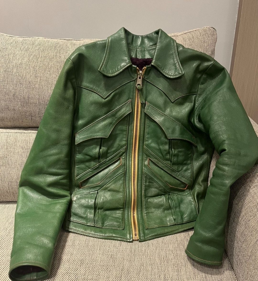 Freewheelers Bootleggers freewheelers small winged leather jacket | Grailed