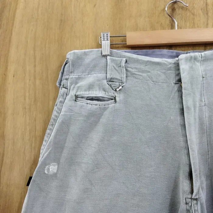 Japanese Brand TOBBY FADED GREEN BAGGY PANTS Size US 36 / EU 52 - 4 Thumbnail