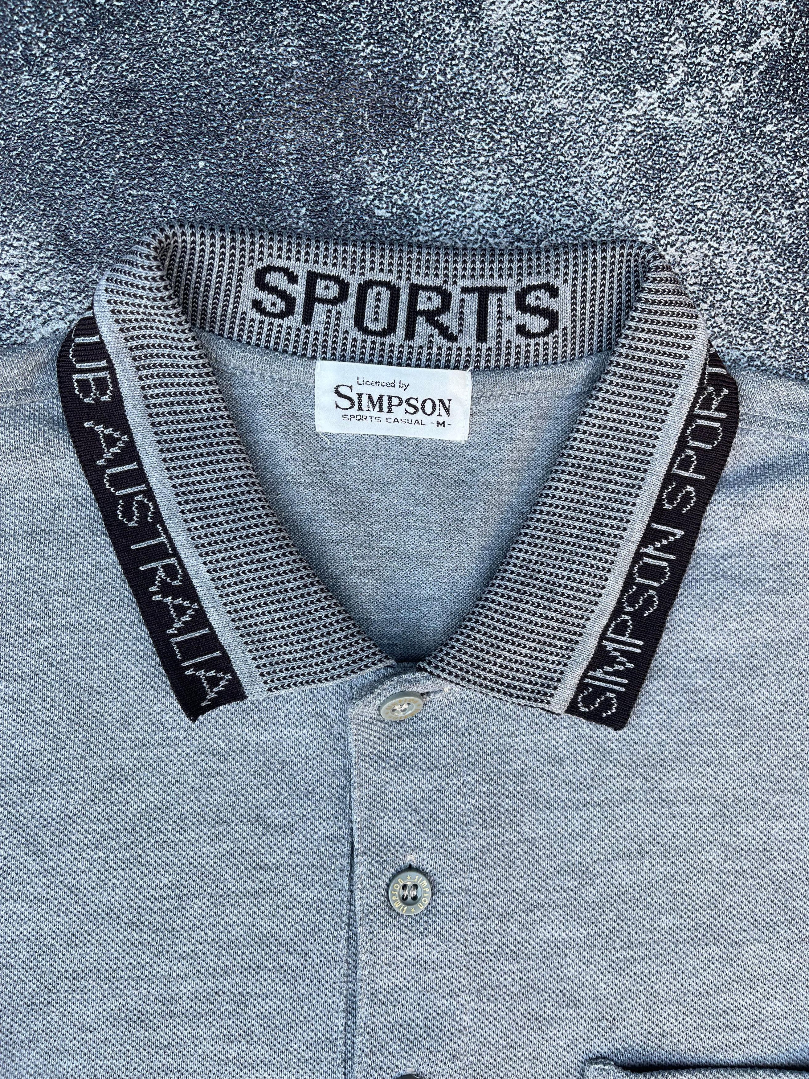 The Simpsons × Vintage Vintage Polo "Simpson Sport Casual" 2000s Size M Size US L / EU 52-54 / 3 - 3 Thumbnail