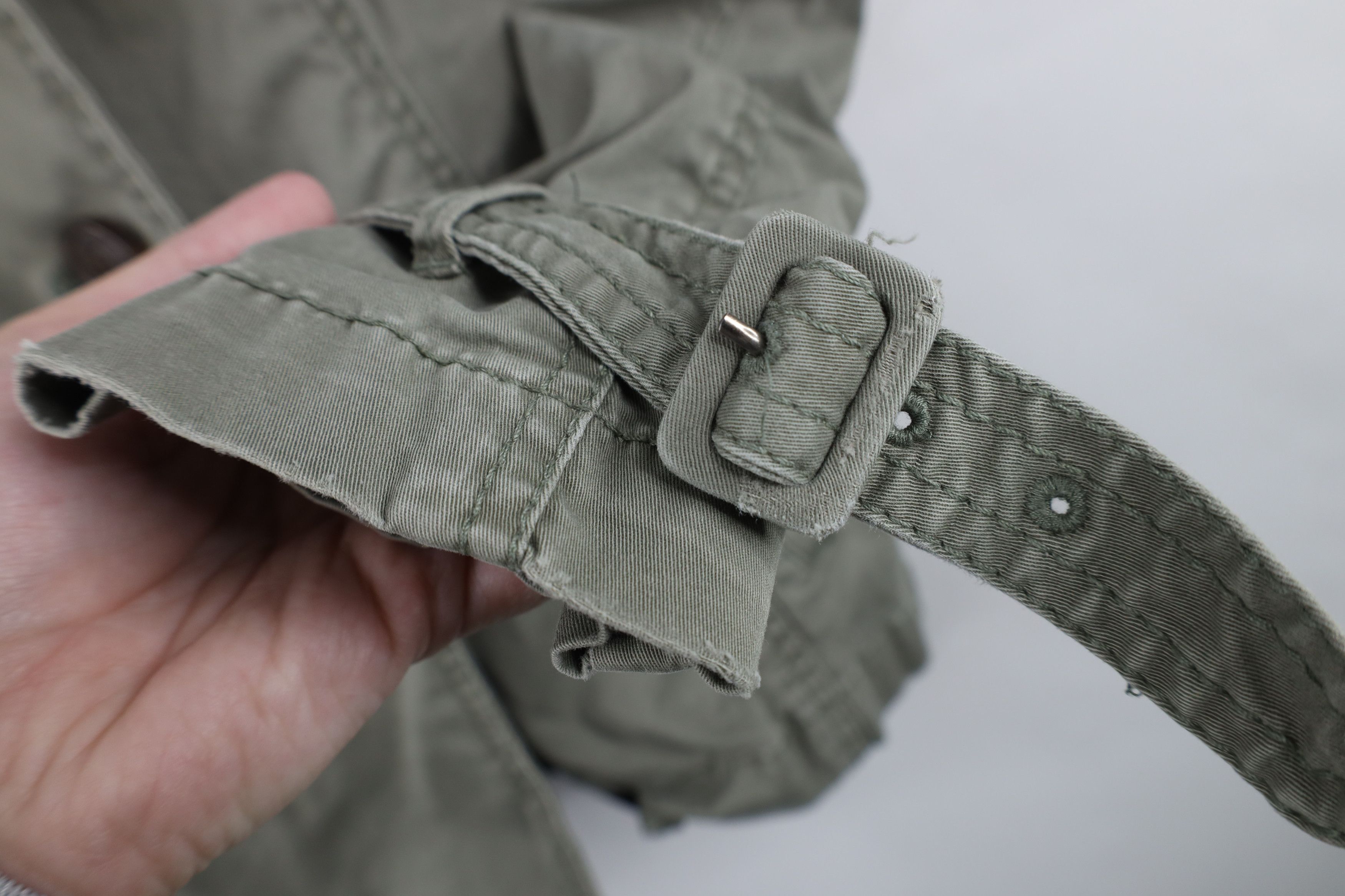 Abercrombie & Fitch Vintage Y2K Abercrombie & Fitch Military Jacket Green Size L / US 10 / IT 46 - 6 Thumbnail