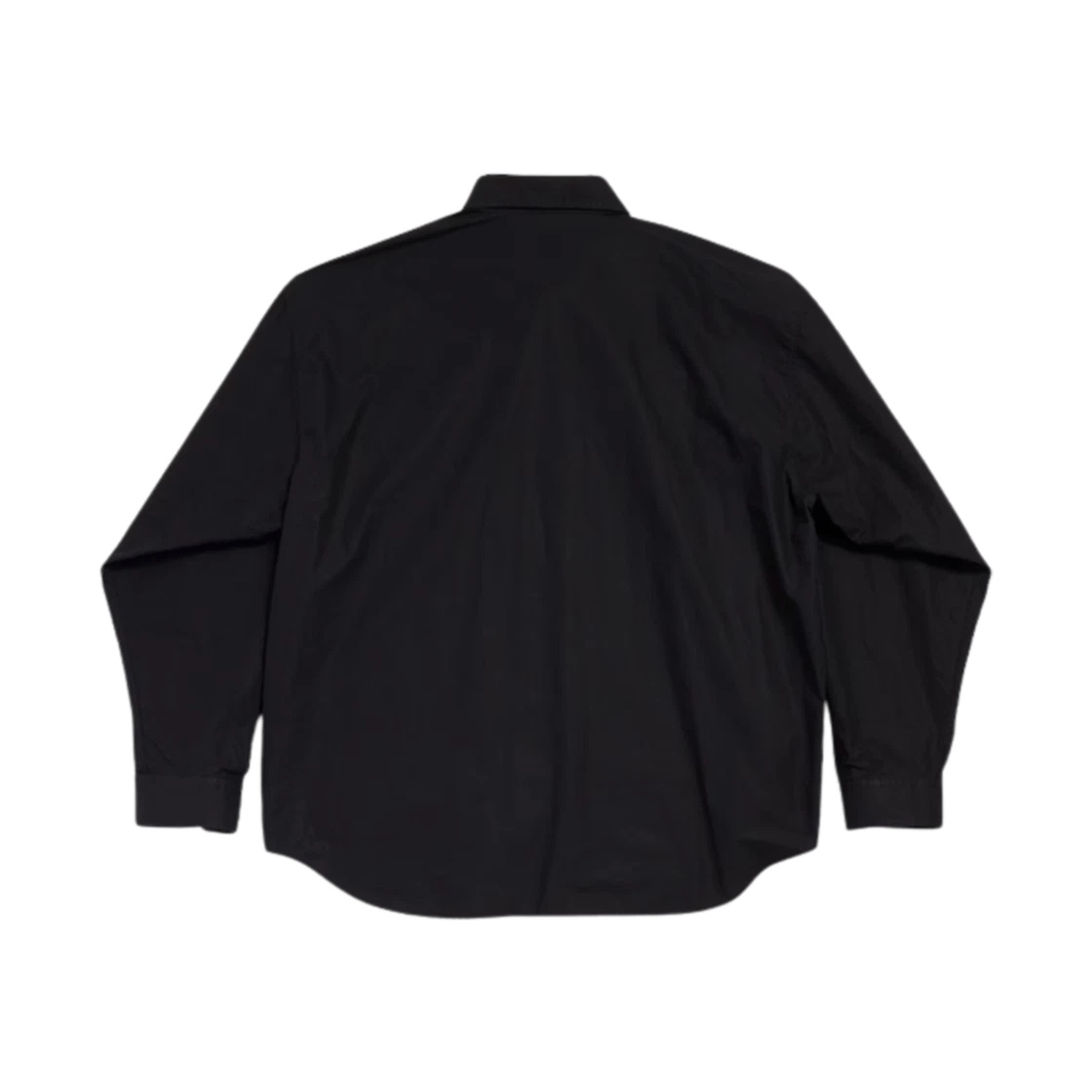 Balenciaga o1s1wg110226 Minimal Shirt Oversized in Black Size US S / EU 44-46 / 1 - 3 Thumbnail