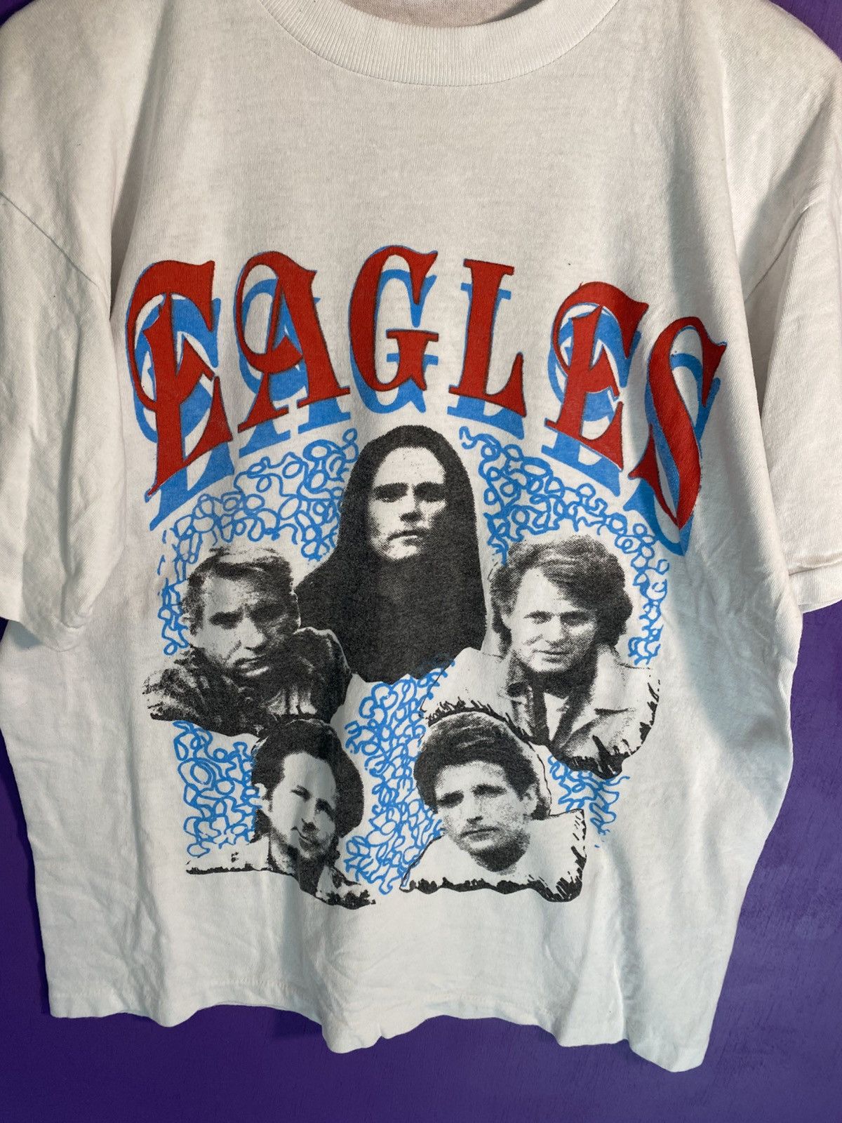 Band Tees Vintage 90s Eagles Anthology reunion tour tee Size US L / EU 52-54 / 3 - 3 Thumbnail