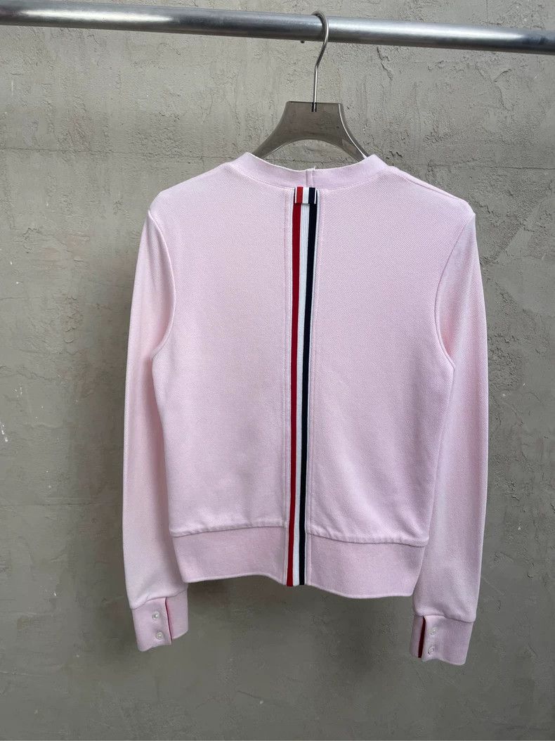Thom Browne Thom Browne A cardigan with a pink floral pattern Size XS / US 0-2 / IT 36-38 - 2 Thumbnail