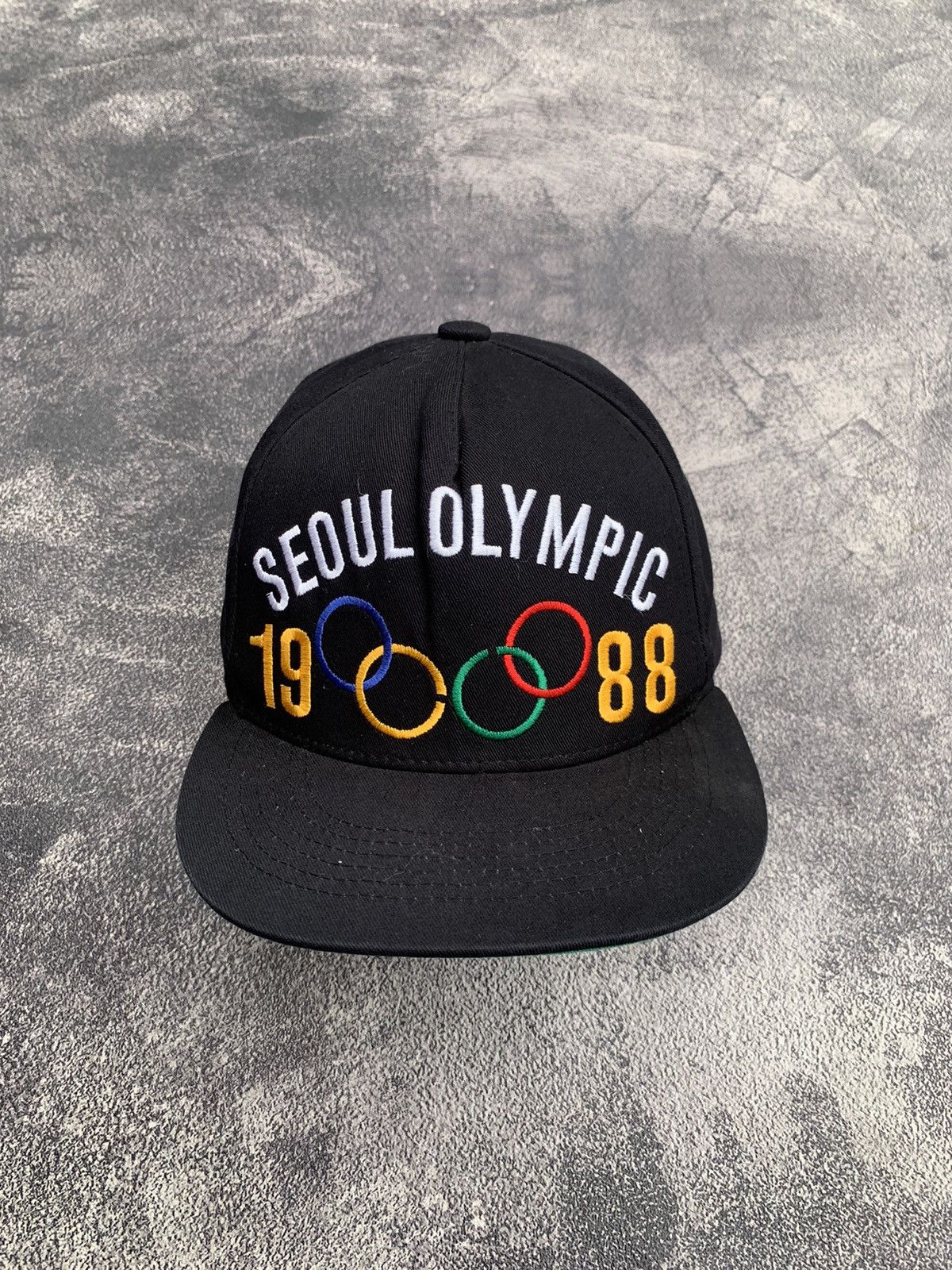 Vintage Vintage 80s Seoul Korean 1988 Olympics Snapback hat Size ONE SIZE - 1 Thumbnail