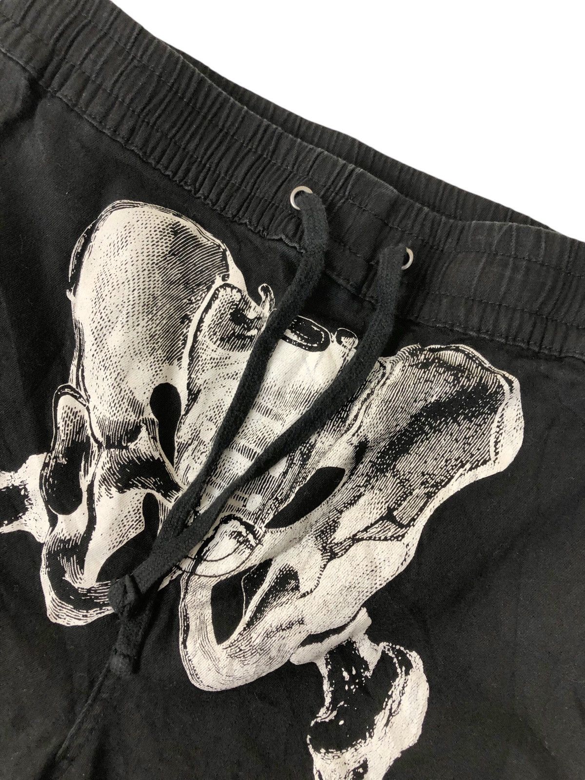 Japanese Brand Hottopic Skeleton Printed Joggers Pants Size US 34 / EU 50 - 7 Thumbnail