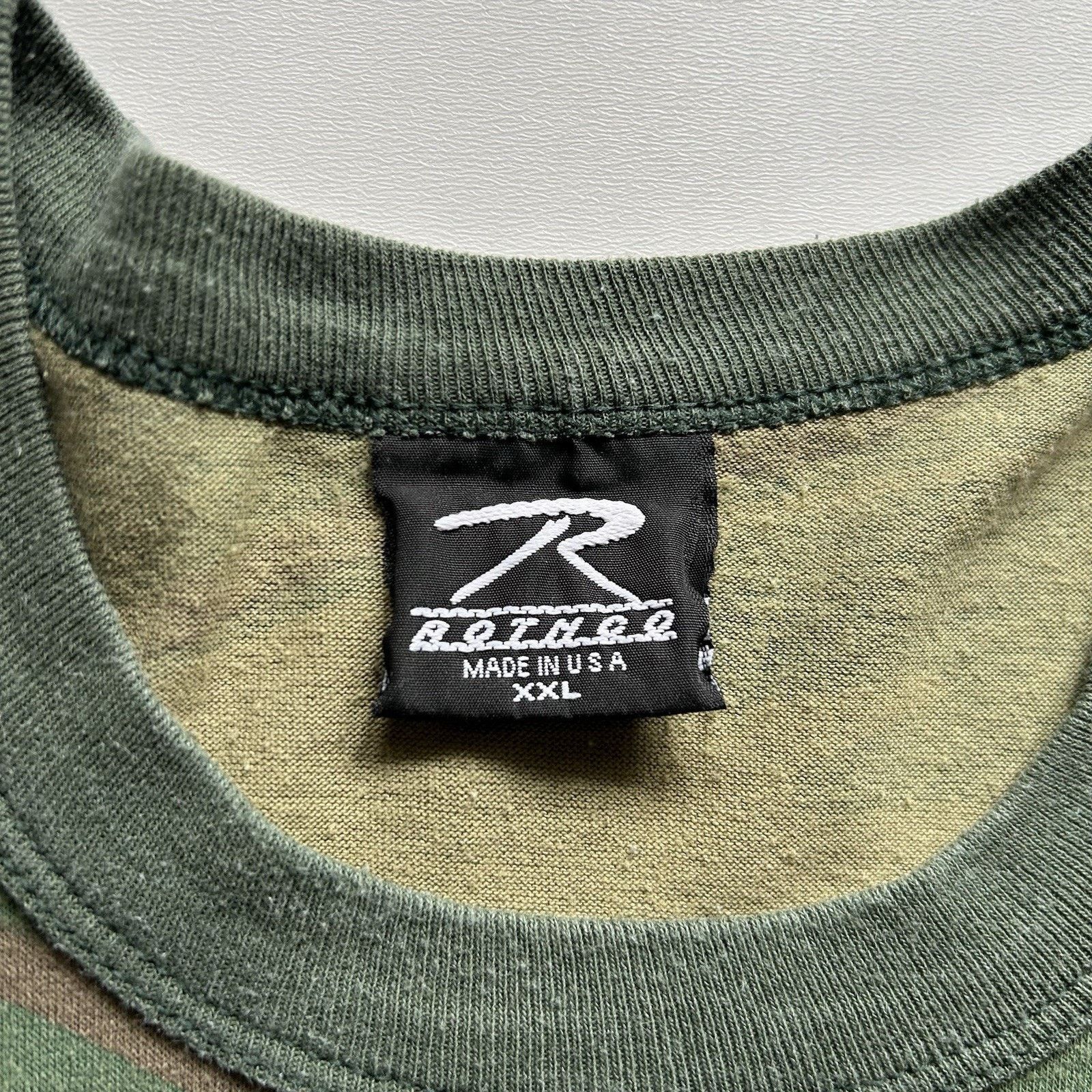 Rothco × Vintage Vintage Jesus Shirt XXL Rothco Woodland Camo Religious Rare Size US XXL / EU 58 / 5 - 3 Thumbnail