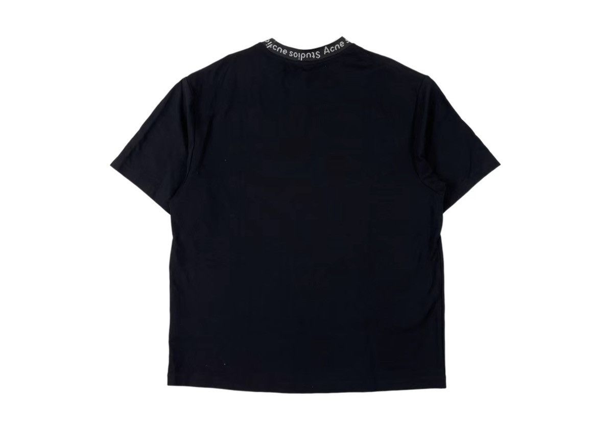 Acne Studios Acne Studios Neck Logo Black T-Shirt J31 Size US M / EU 48-50 / 2 - 2 Thumbnail