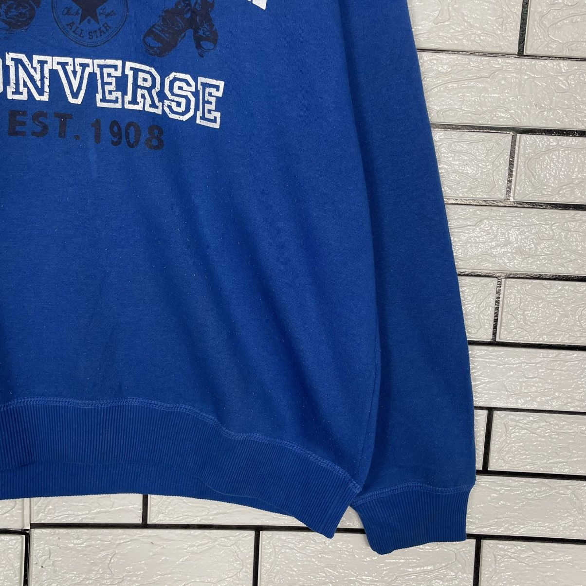 Converse Converse Chuck Taylor Blue Sweatshirt Size US L / EU 52-54 / 3 - 4 Thumbnail