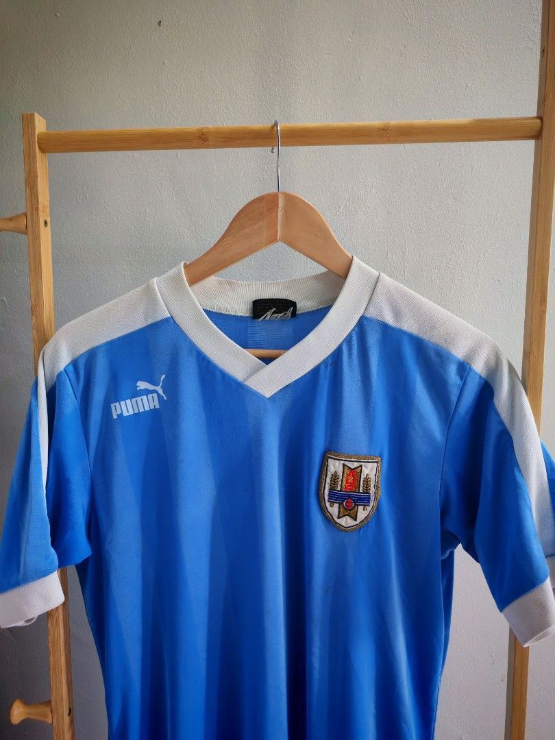 Vintage Vintage Uruguay 🇺🇾 1989/1990 Home-Kit by Puma Size US L / EU 52-54 / 3 - 2 Thumbnail