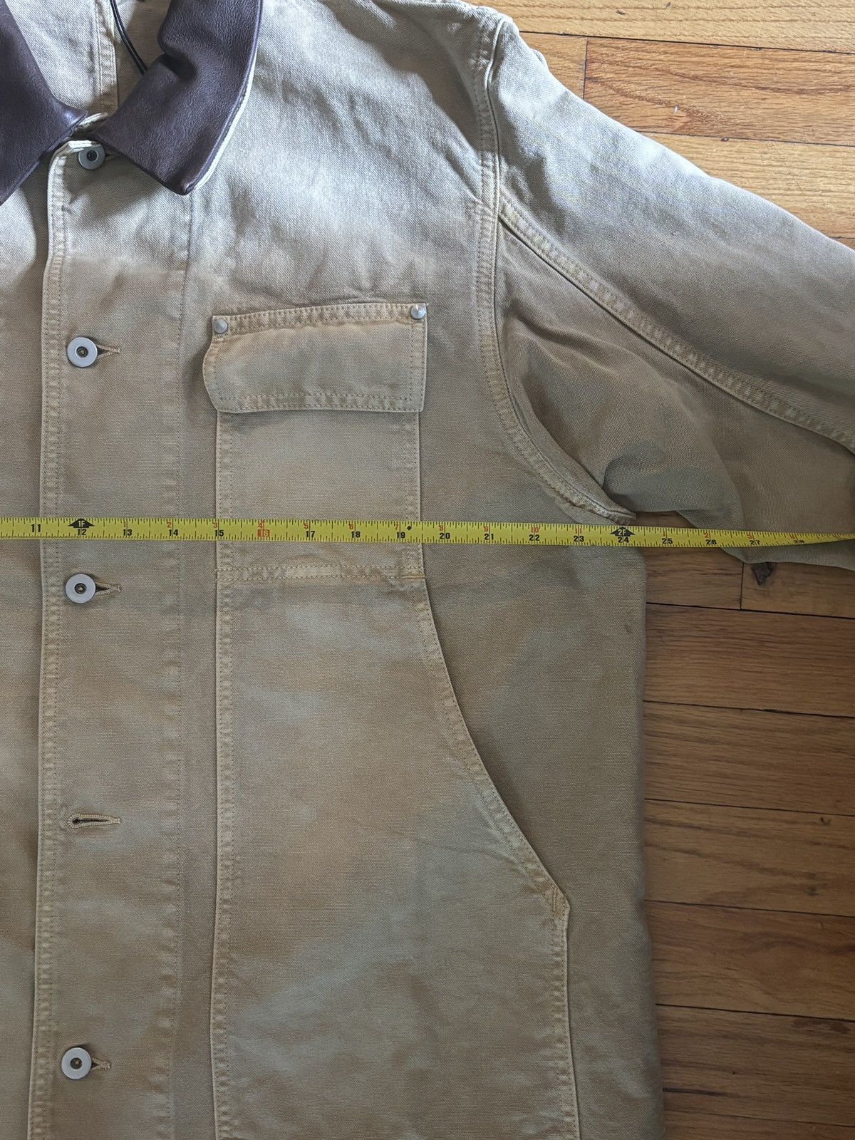 Auralee NWT Auralee Organic Cotton Duck Blouson Light Beige Size US L / EU 52-54 / 3 - 4 Thumbnail